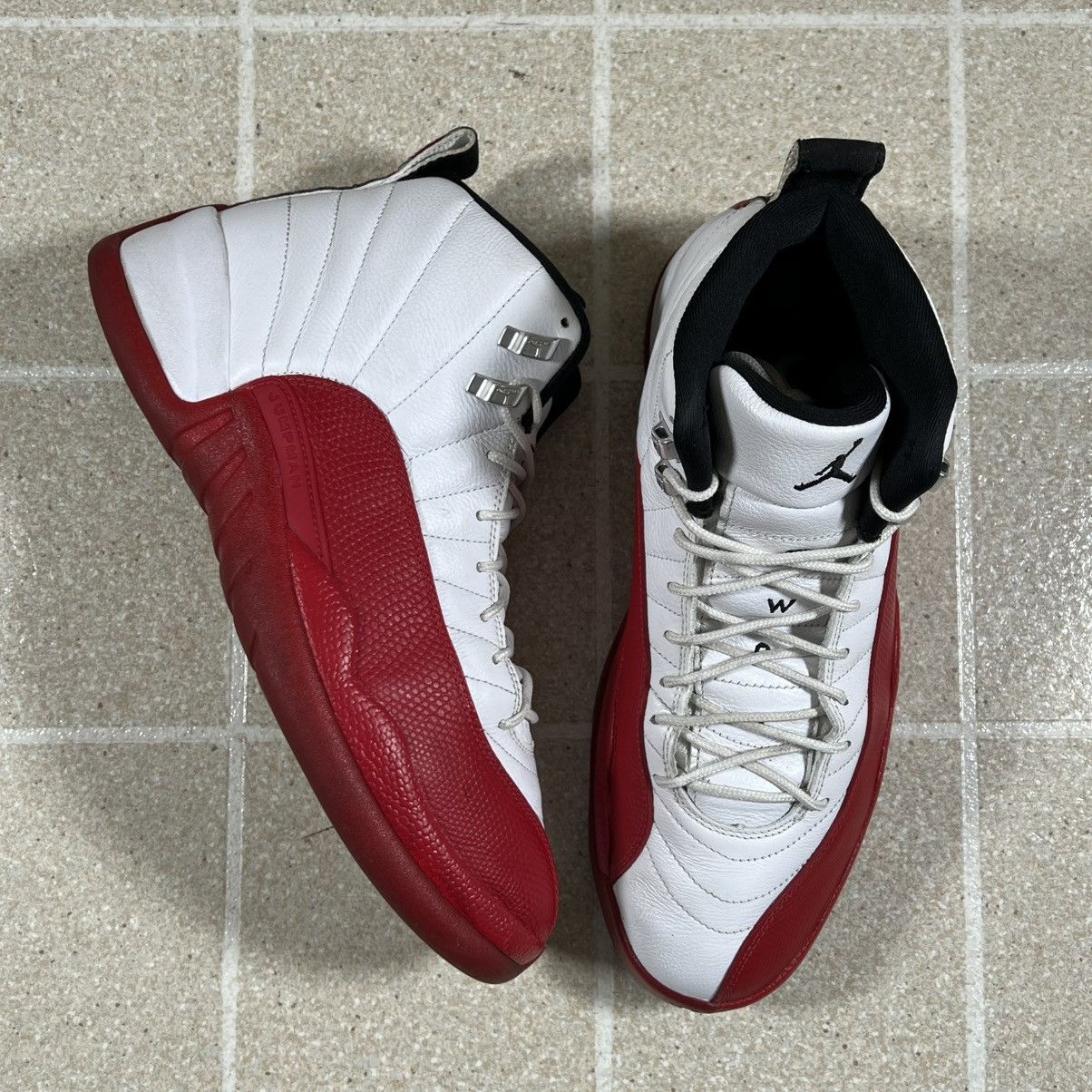 Jordan Brand Nike Air Jordan 12 Retro 2023 Mid Cherry Size 12 CT8013-116 Size US 12 / EU 45 - 2 Thumbnail