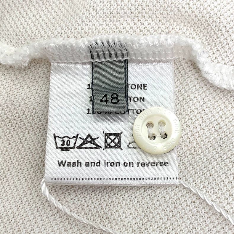 Dior Dior White little bee embroidered round-neck cotton short-s Size US M / EU 48-50 / 2 - 7 Thumbnail