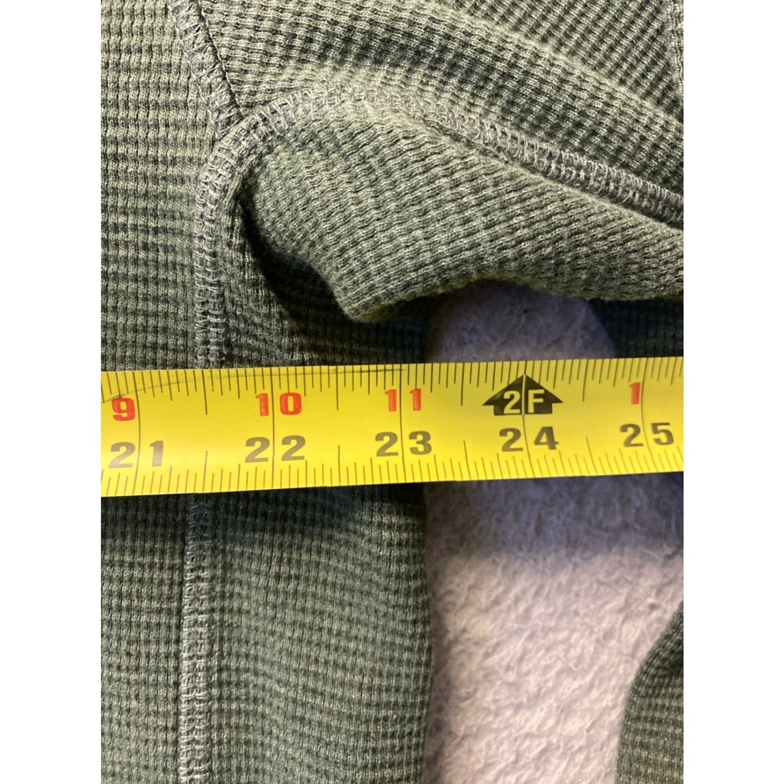 Vintage Duluth Green Henley Thermal Long Sleeve Sweater Mens LT /108-59 Size US L / EU 52-54 / 3 - 5 Thumbnail
