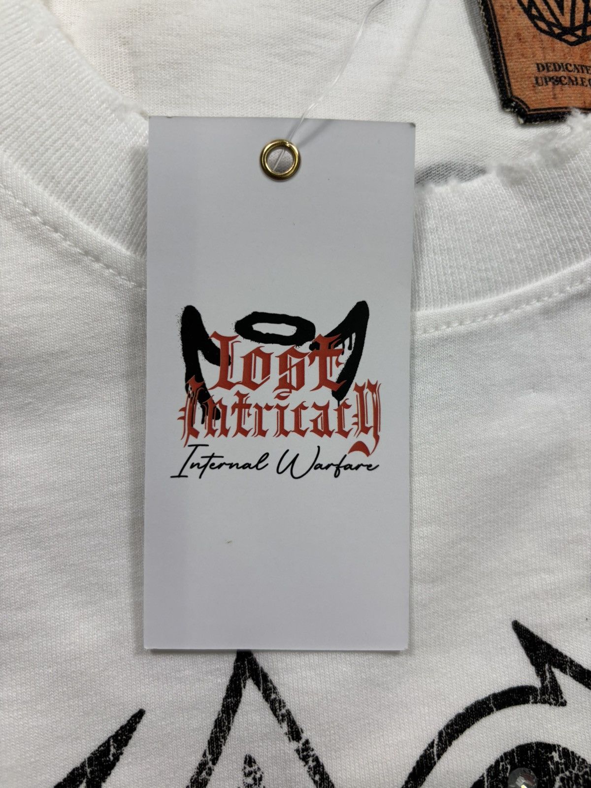 LOST INTRICACY Lost Intricacy Lost Outline Shirt, White Size US M / EU 48-50 / 2 - 8 Thumbnail