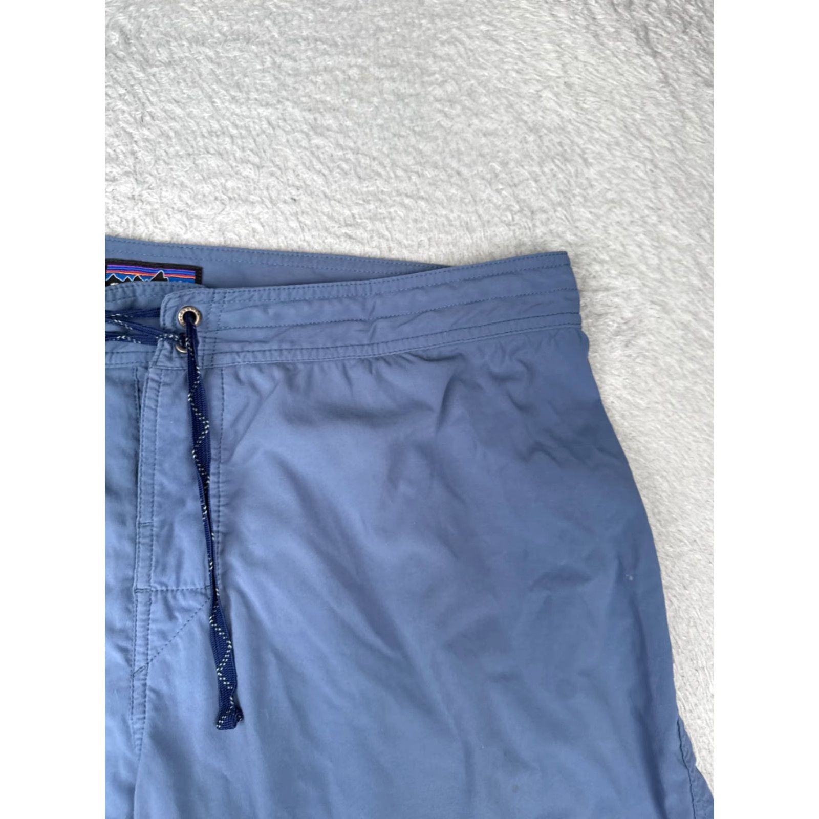 Patagonia Patagonia Board Shorts Mens 36 White Wavefarer Beach Nylon Blend Swim Trunks 11" Pockets Mens Size US 36 / EU 52 - 5 Thumbnail