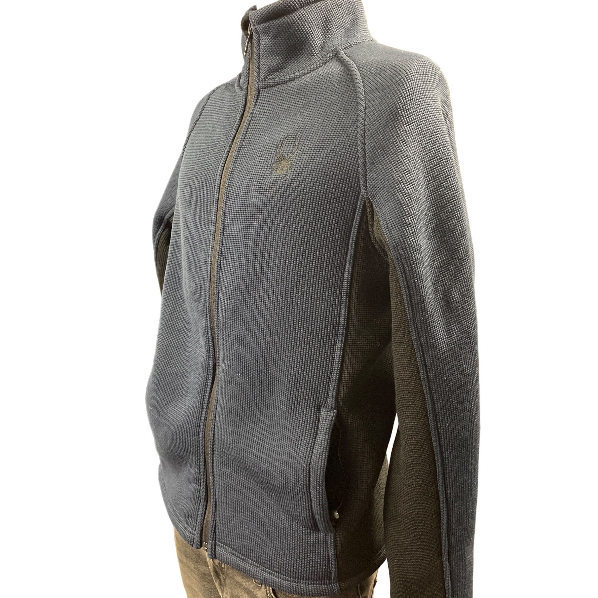 Spyder Spyder Men's Blue/Black Full zipper Fleece Lining Jacket/Swe Size US S / EU 44-46 / 1 - 2 Thumbnail
