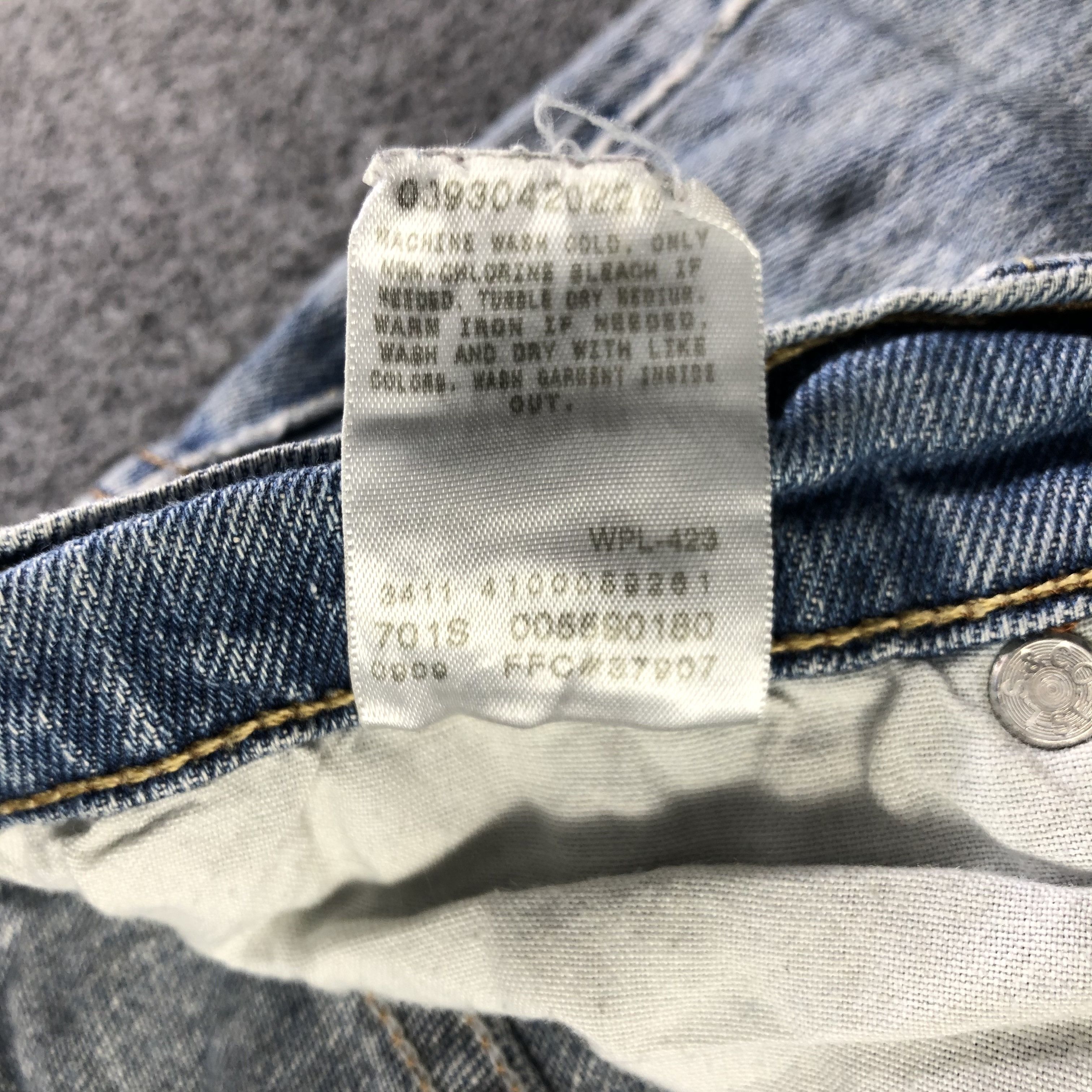 Levi's Vintage Light Wash Levis 559 Jeans-J4194 Size US 32 / EU 48 - 12 Thumbnail
