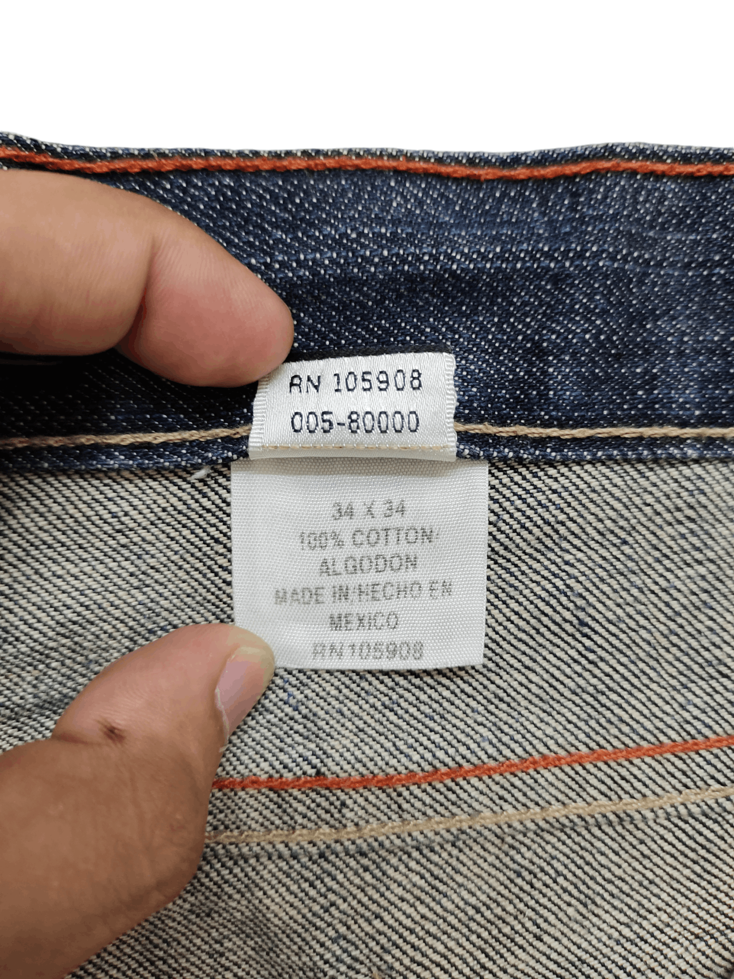 Von Dutch Vintage Y2k Von Dutch Distress Denim Jeans Size US 34 / EU 50 - 20 Thumbnail