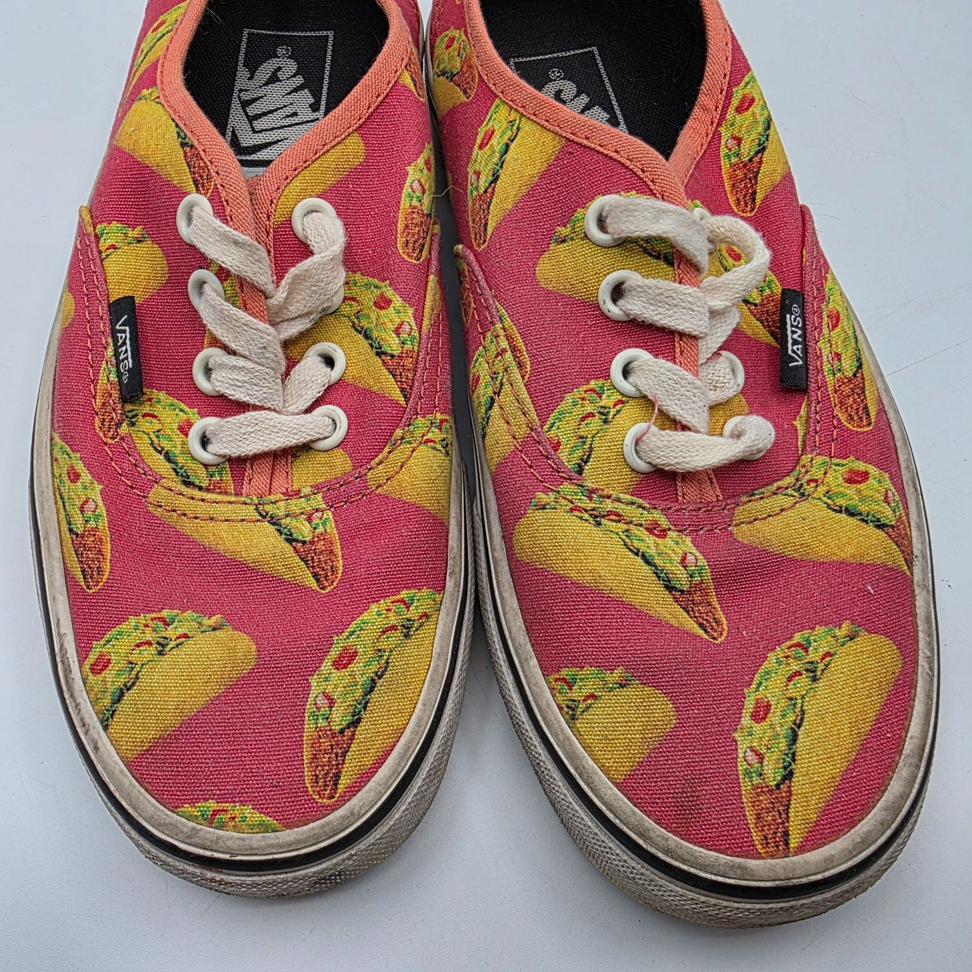 Vans Vans Authentic Late Night Tacos Womens Size 7.5 Red Casual S Size US 7.5 / IT 37.5 - 10 Thumbnail