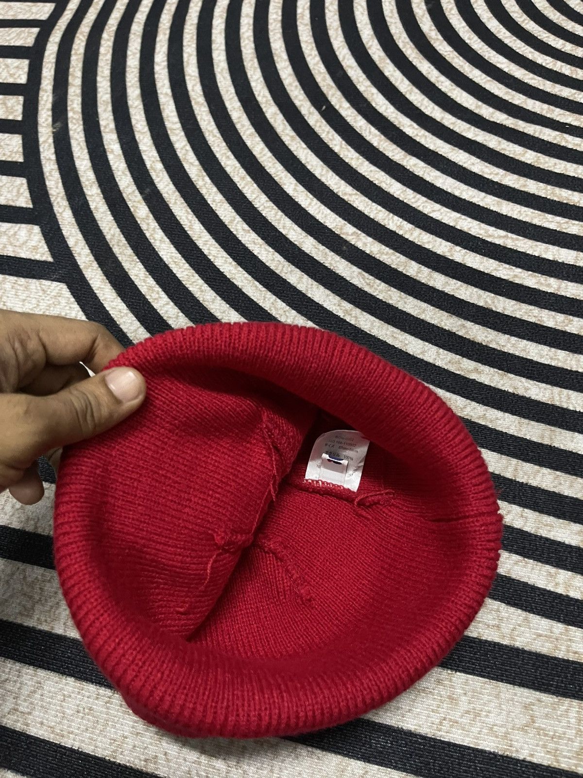 Fila 90s FILA EMBROIDERED BEANIE HAT Size ONE SIZE - 4 Thumbnail