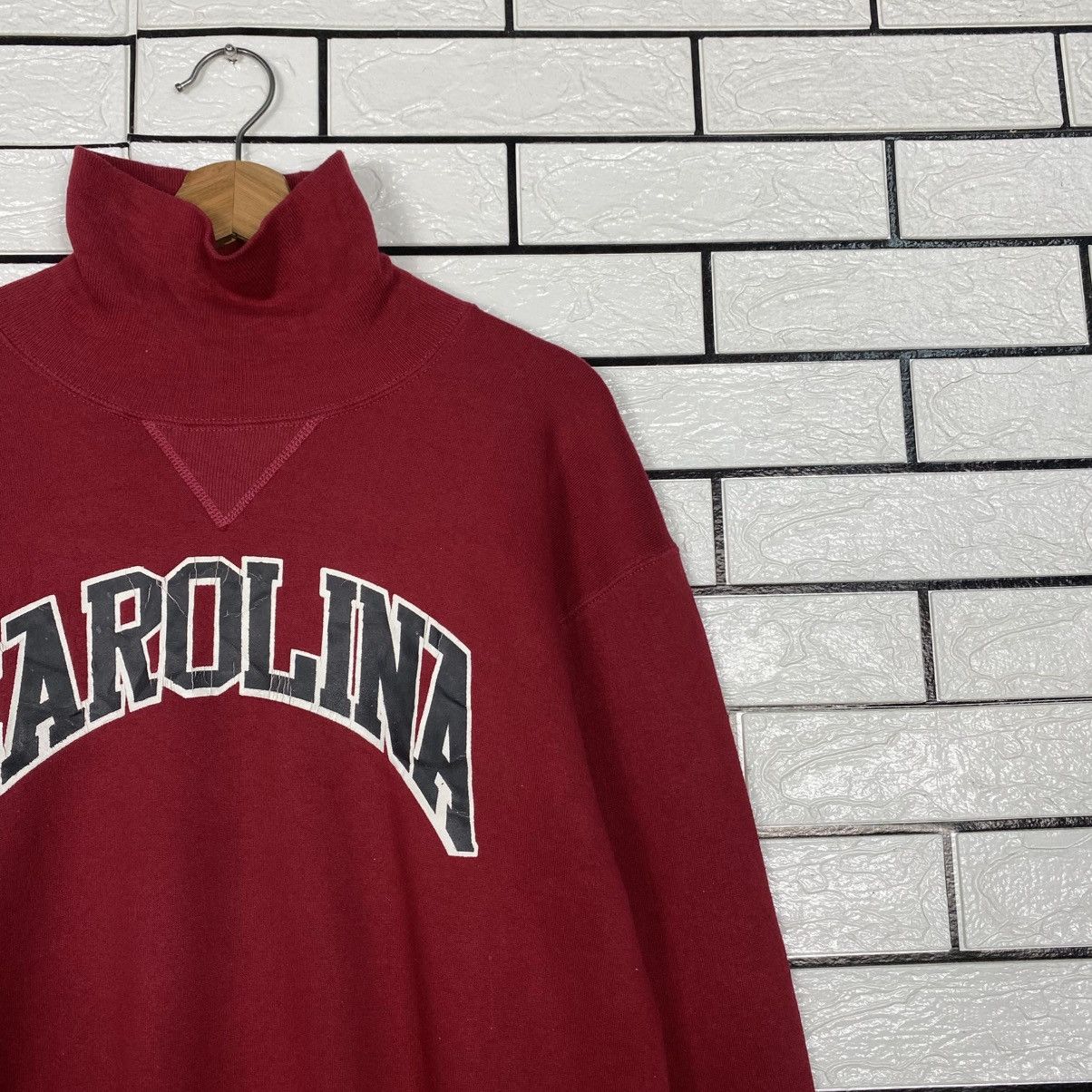 Japanese Brand Russell Athletic Carolina Big Logo Embroider Shawl Collar Size US M / EU 48-50 / 2 - 7 Thumbnail