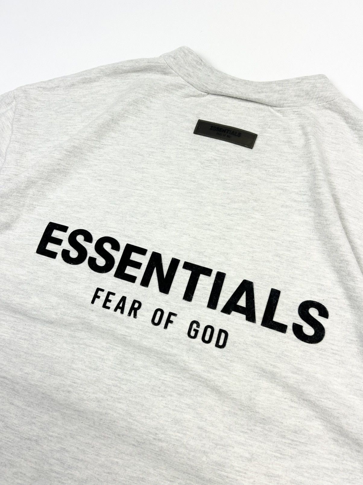 Fear of God × Vintage Y2k Fear Of God Essentials Tee Velor Logo T-shirt Size US M / EU 48-50 / 2 - 7 Thumbnail