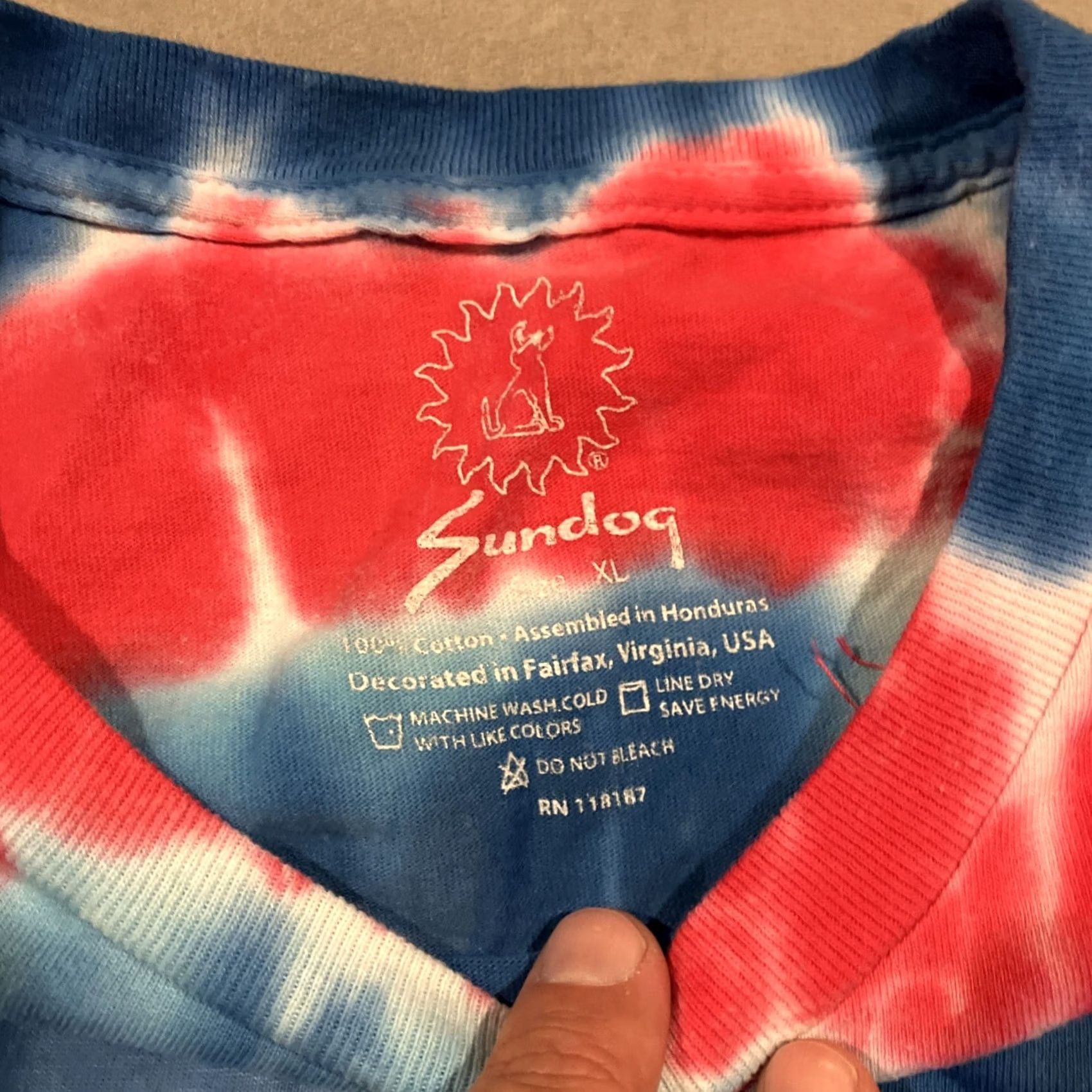 Vintage VINTAGE Grateful Dead Sundog Dancing Bears Good Ol Grateful Dead Dye T Shirt XL Men Size US XL / EU 56 / 4 - 3 Thumbnail