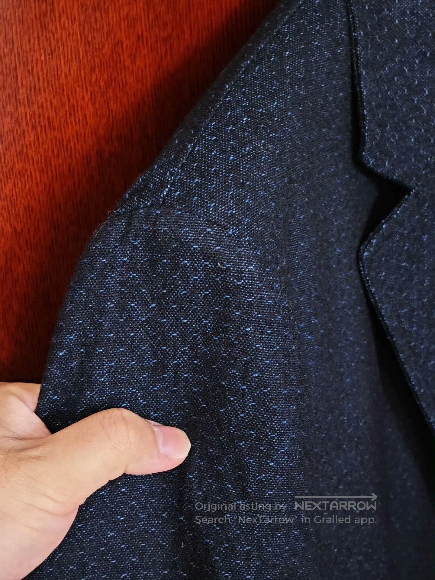 Japanese Brand Casual Italian Wool Blend Blazer. Size US M / EU 48-50 / 2 - 3 Thumbnail