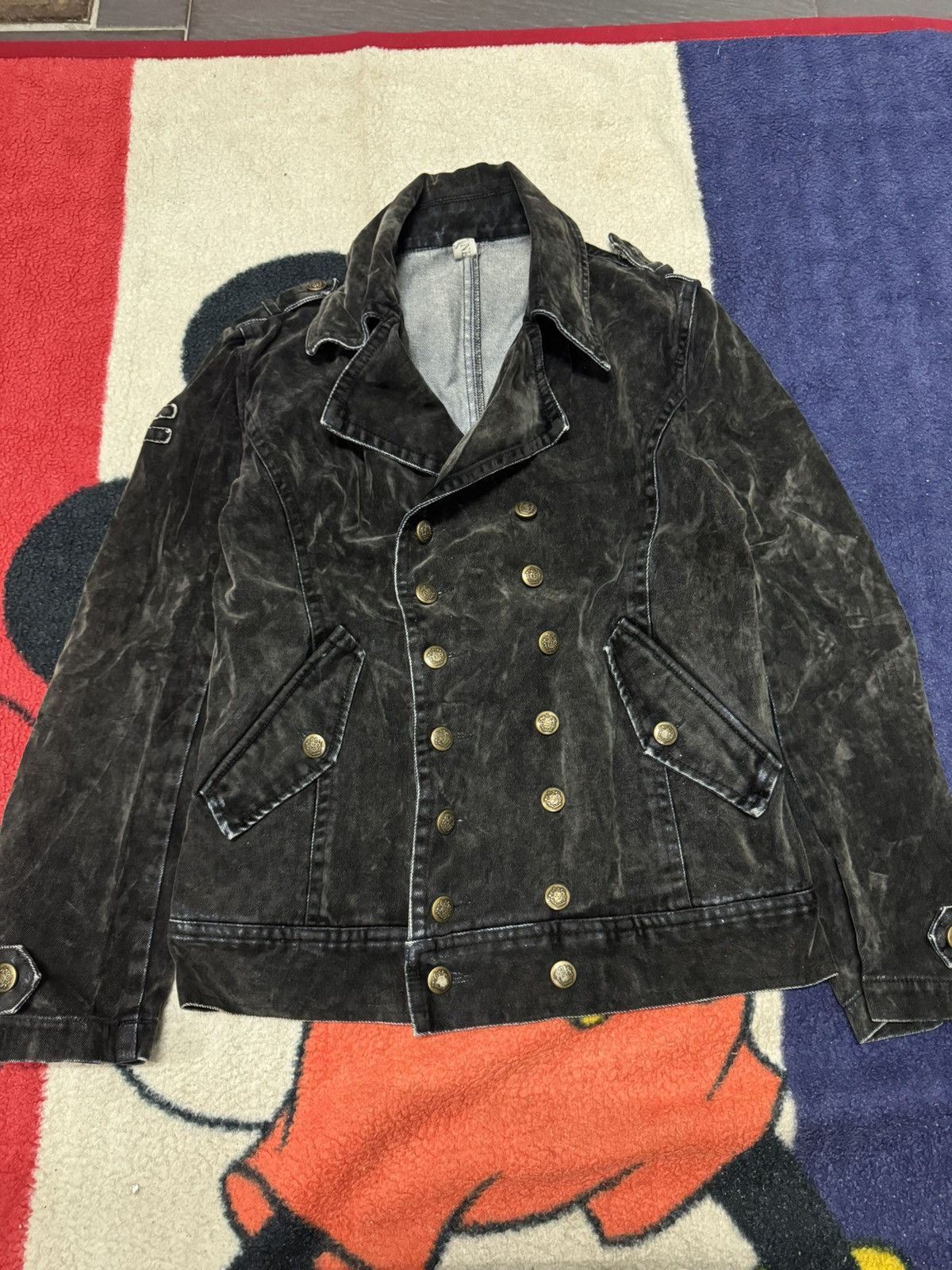 Seditionaries DAILY NEWS PUNK DENIM JACKET Size US M / EU 48-50 / 2 - 1 Thumbnail