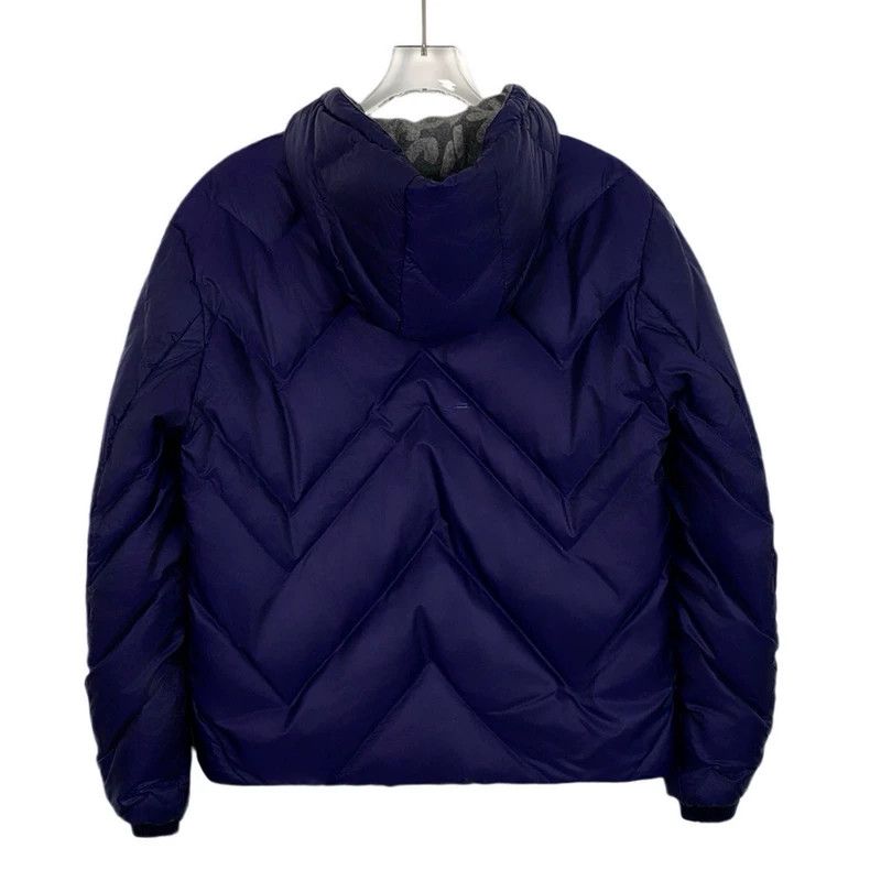 Louis Vuitton Louis Vuitton Dark blue reversible hooded drawstring zip d Size US M / EU 48-50 / 2 - 2 Thumbnail