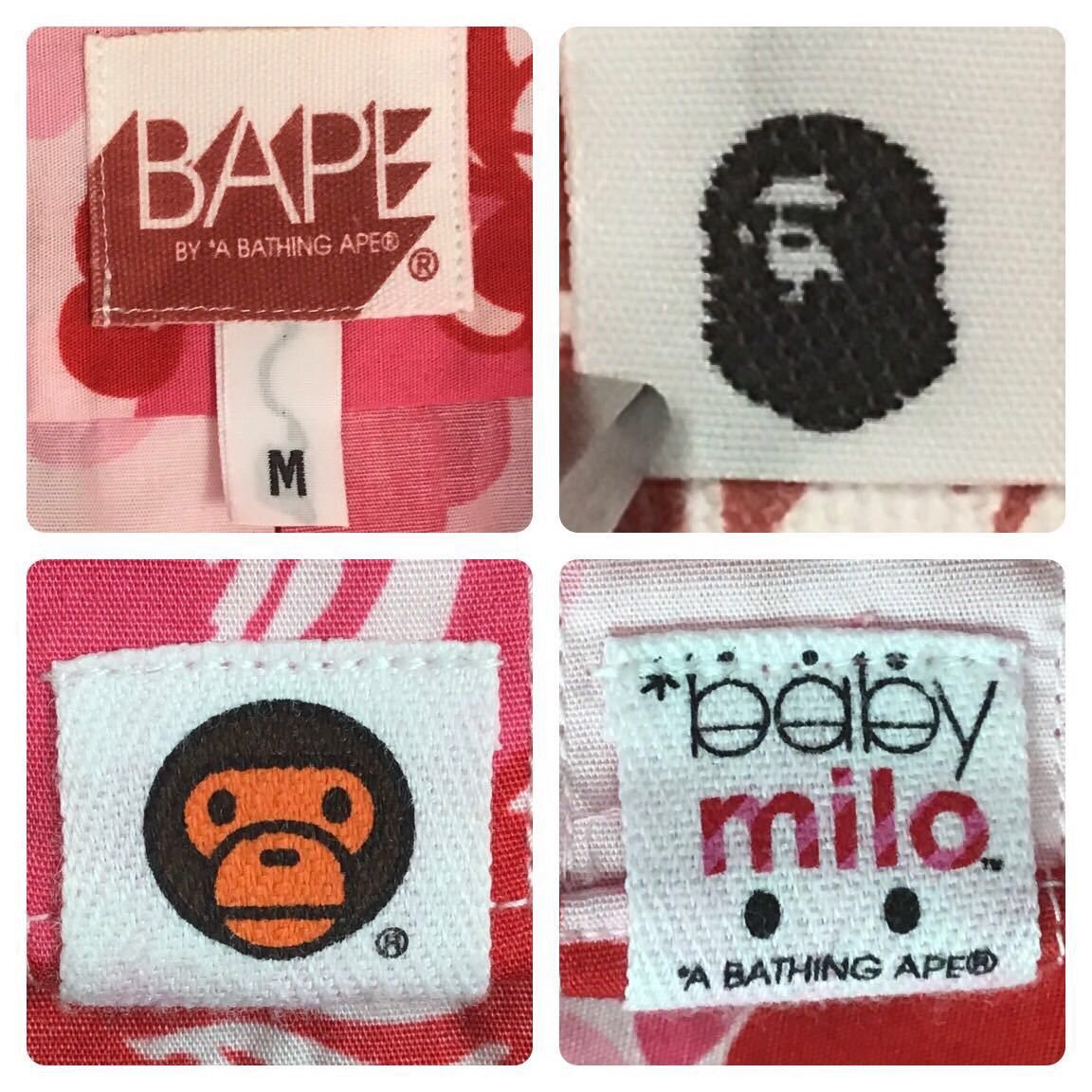 Bape × Nigo BAPE Milo ABC camo pink long sleeve shirt a bathing ape NIGO Size US M / EU 48-50 / 2 - 7 Thumbnail