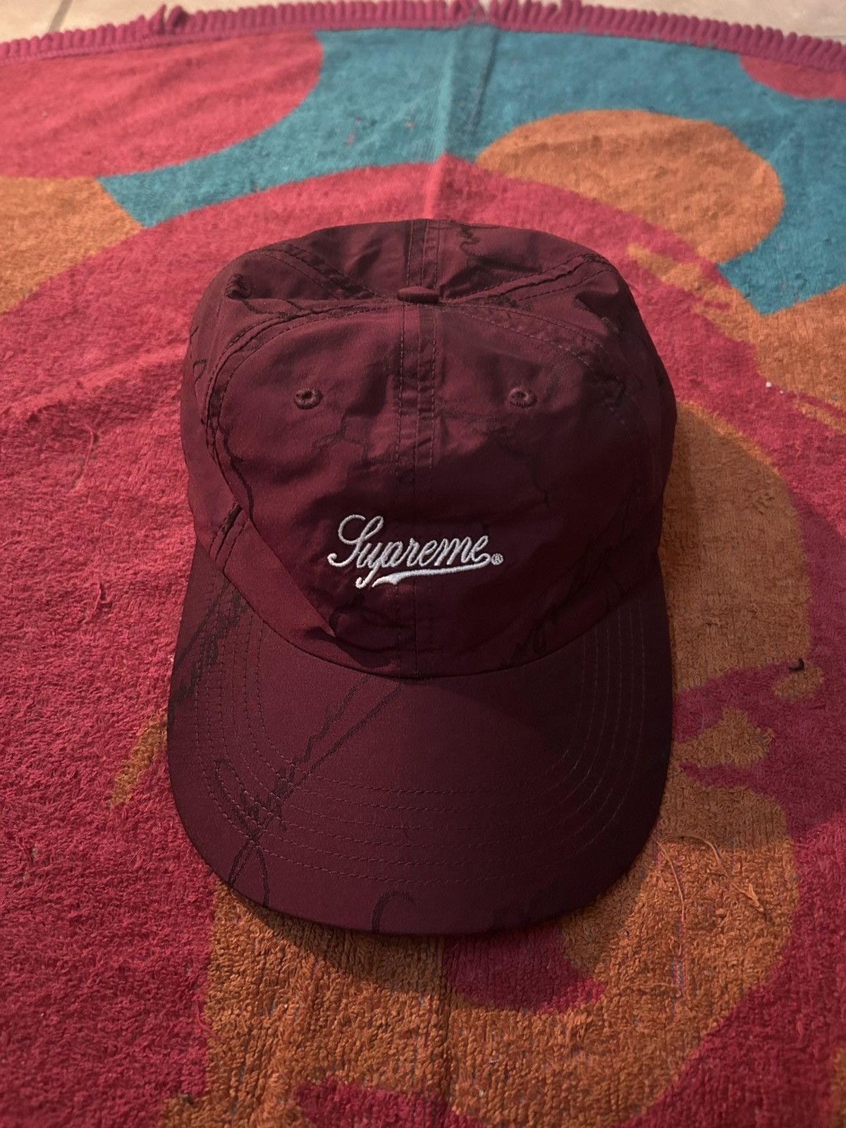 Supreme Supreme FW20 Script Logos 6-Panel Size ONE SIZE - 1 Thumbnail