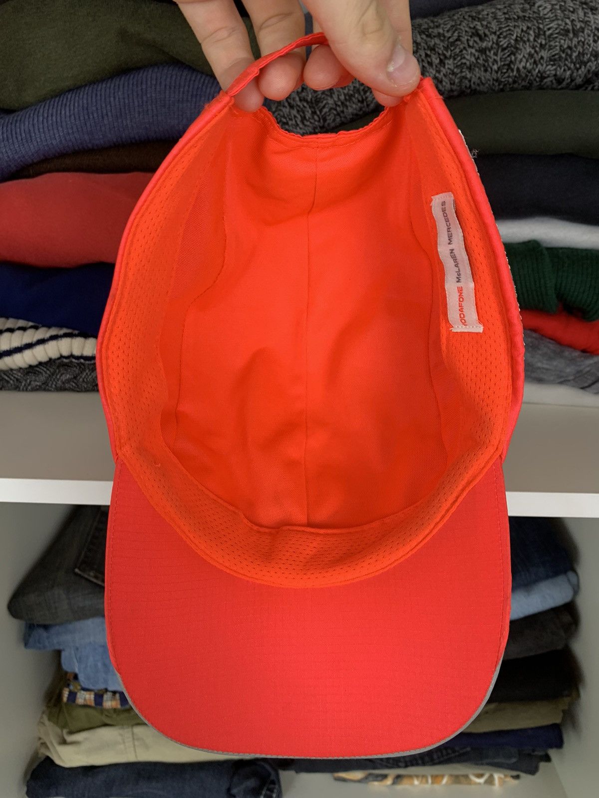 Mercedes-Benz Vodafone Mclaren Mercedez Cap Hat Size ONE SIZE - 17 Thumbnail