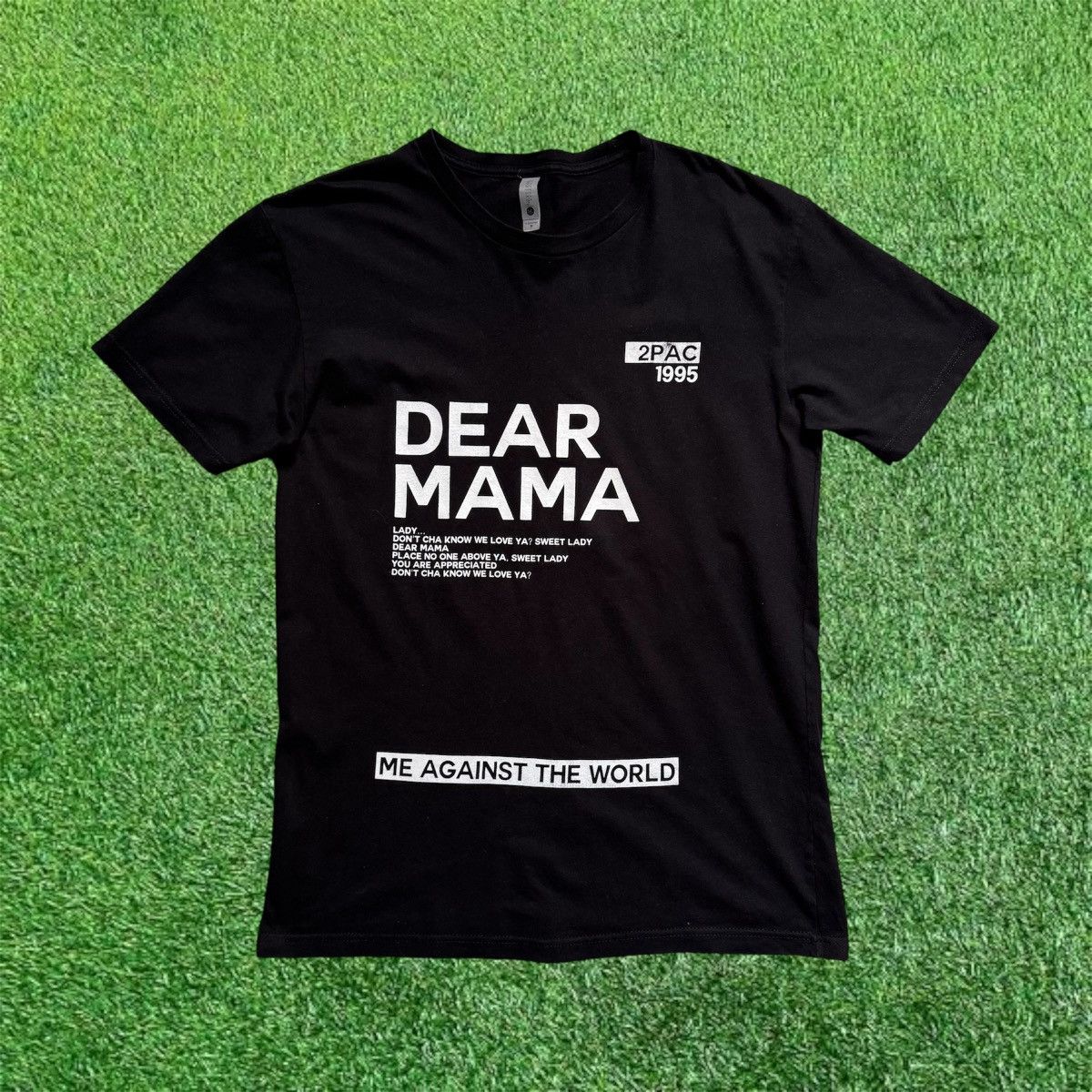Rap Tees Sick Rare! 2Pac Dear Mama Vintage T-Shirt Size US M / EU 48-50 / 2 - 1 Thumbnail