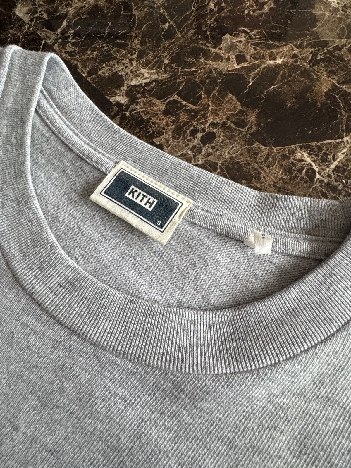 Kith Kith Classic Logo L/S Tee - Grey Size US S / EU 44-46 / 1 - 4 Thumbnail
