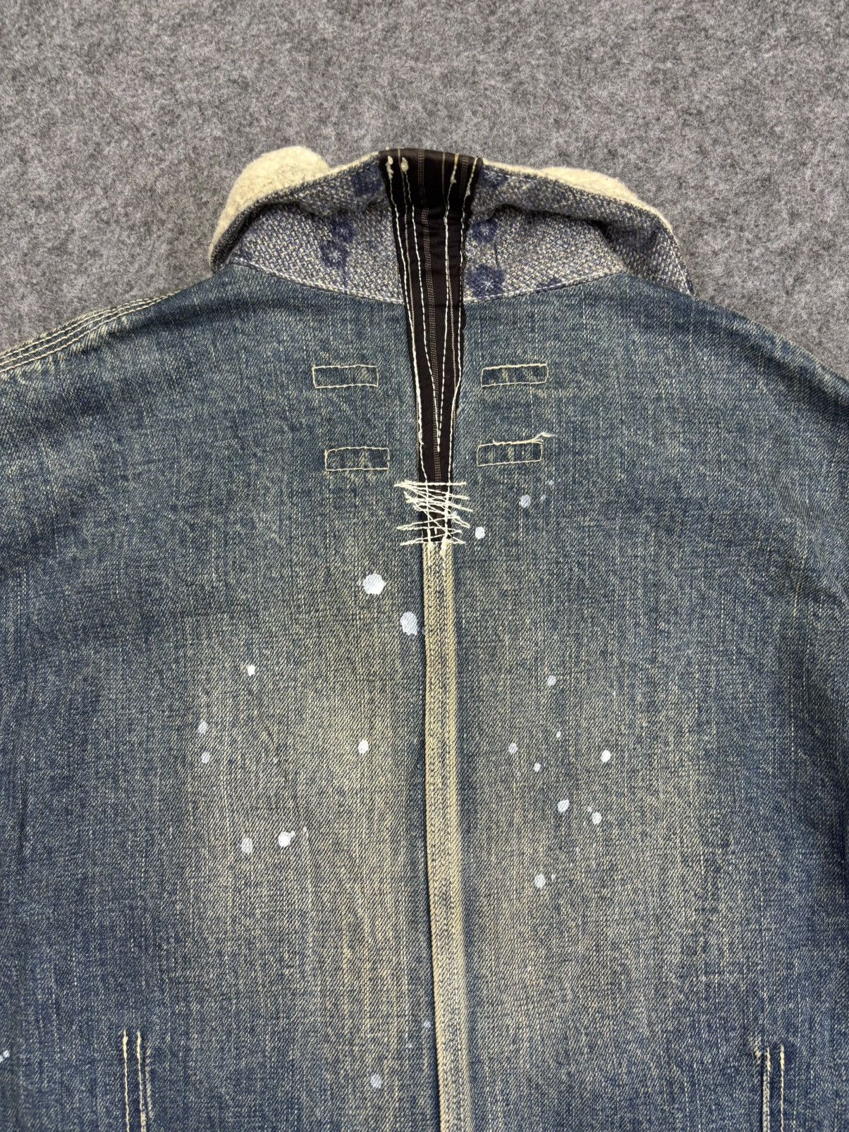 Paul Smith 💥Old Man Style💥Full Denim Charecter Chore Jacket F775 Size US S / EU 44-46 / 1 - 23 Thumbnail