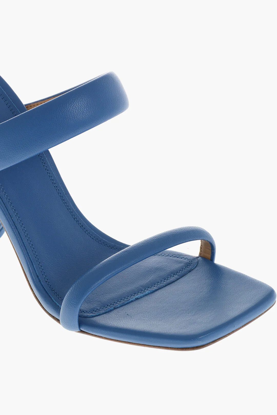 Off-White og1mm0426 Leather Sandals in Blue Size US 8 / IT 38 - 4 Thumbnail