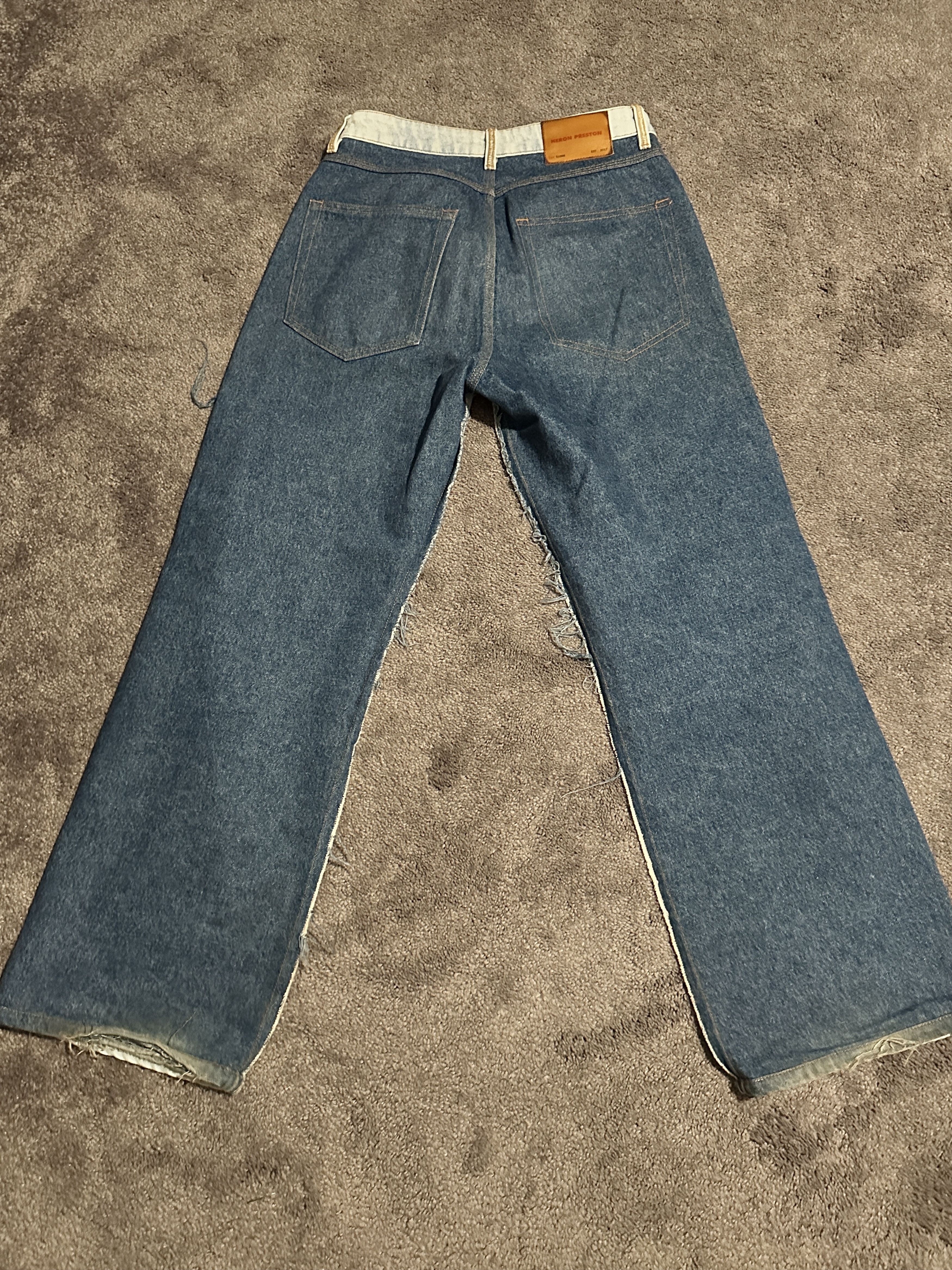 Heron Preston Inside out STFU jeans Size US 28 / EU 44 - 2 Thumbnail