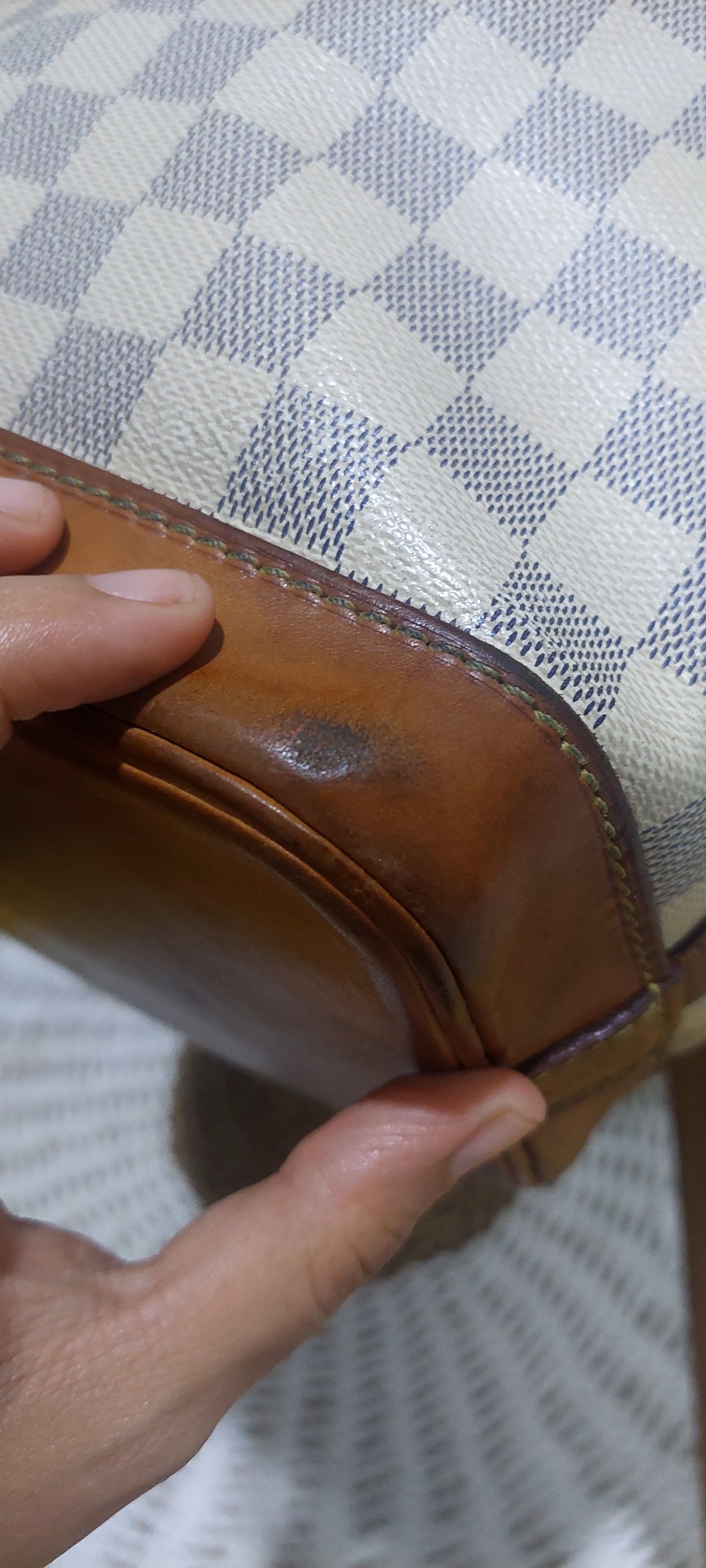 Louis Vuitton Louis Vuitton Noe BB Damier Azure Canvas Size ONE SIZE - 5 Thumbnail