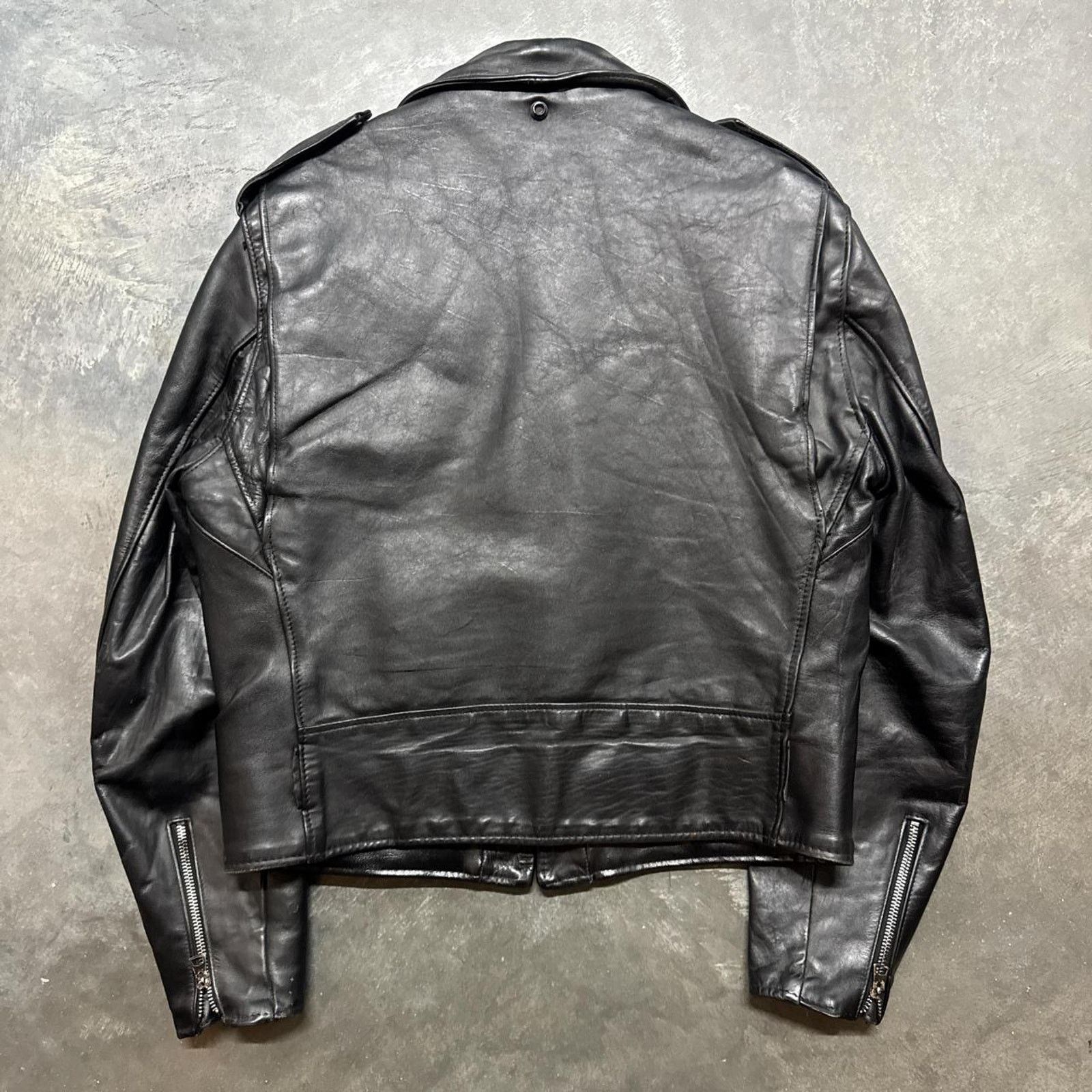Japanese Brand × Schott × Vintage Perfecto Schott Bros 613 One Sta Vintage 60s Leather Jacket Size US M / EU 48-50 / 2 - 7 Thumbnail