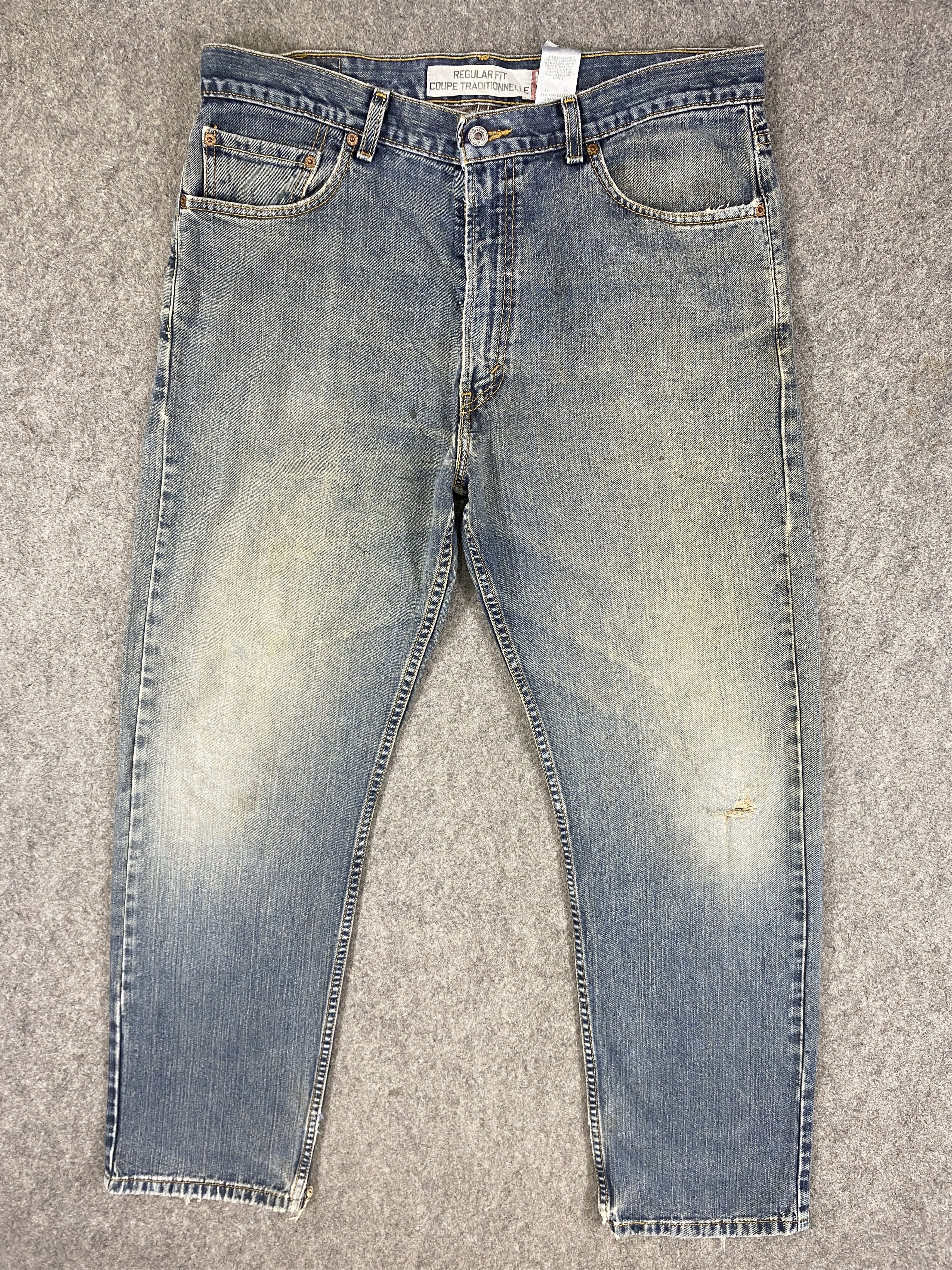 Levi's Faded Blue Vintage Levi's 505 Jeans 36x30.5 Denim -JN2179 Size US 36 / EU 52 - 1 Thumbnail