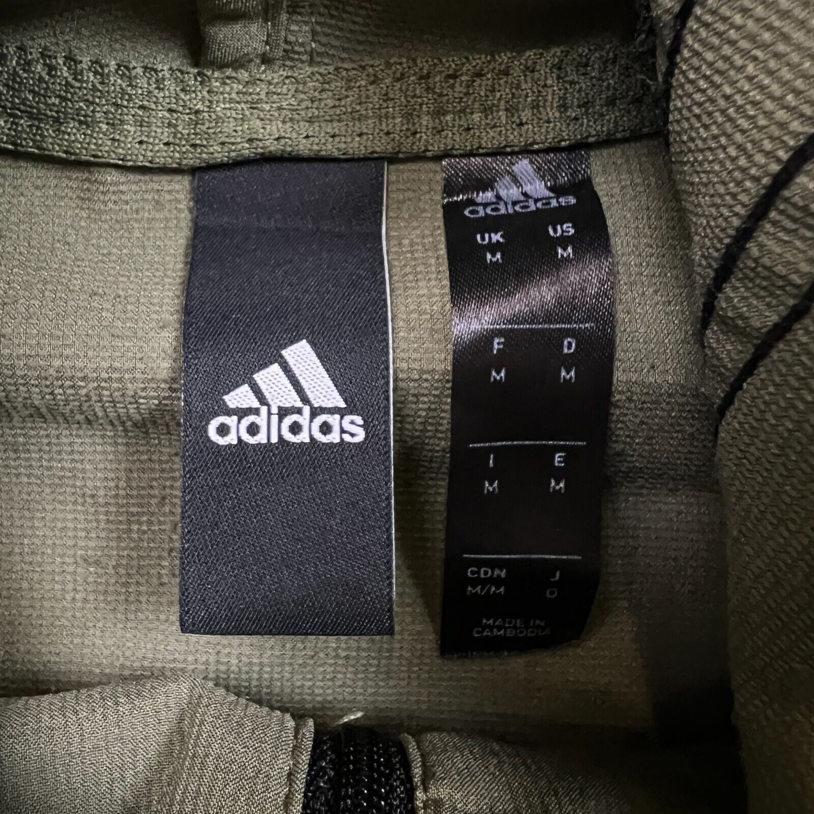 Adidas × Vintage Adidas Jacket Essentials Stripe Spell Out Zip Windbreaker Size US M / EU 48-50 / 2 - 11 Thumbnail