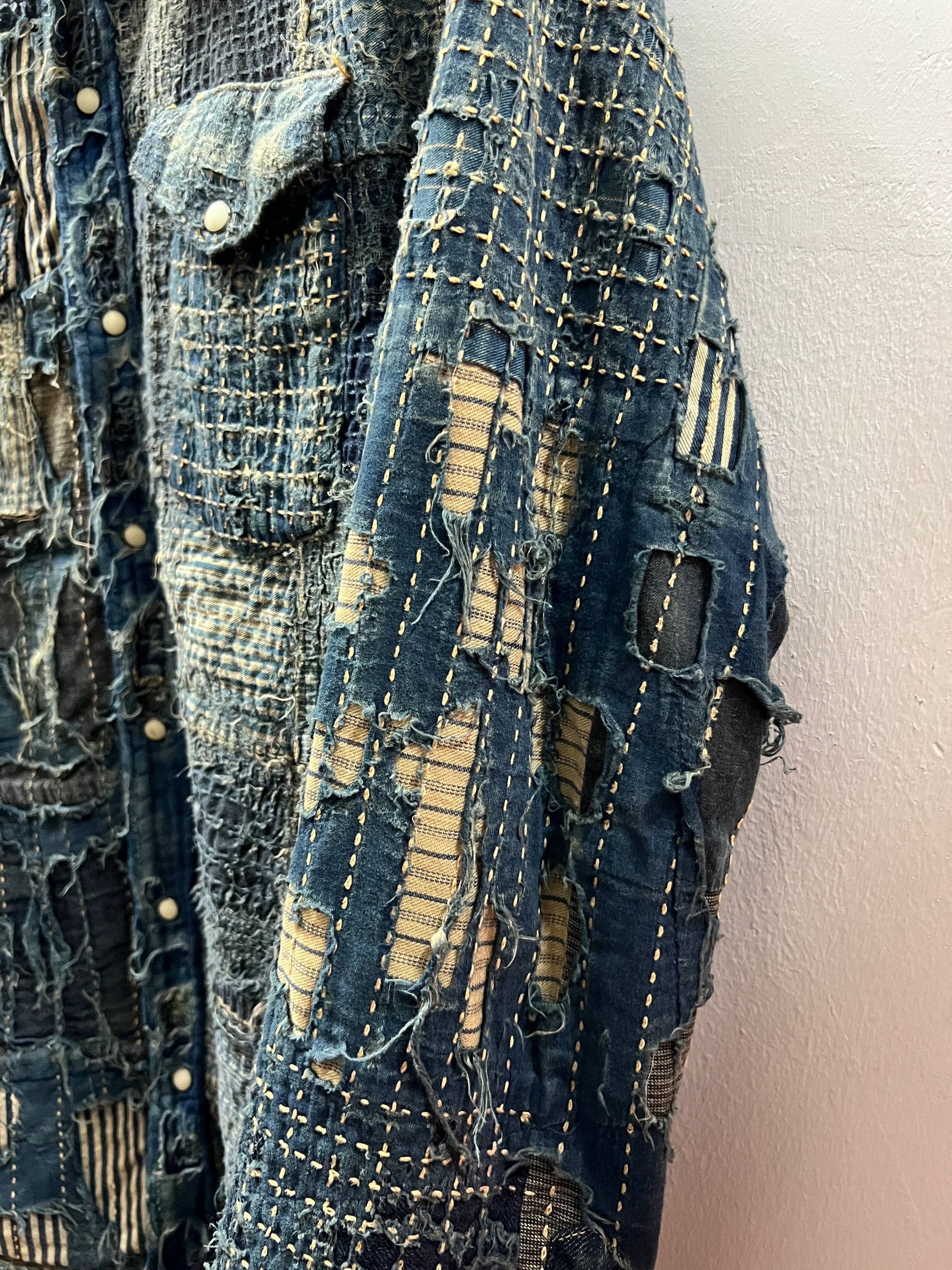Kapital Kapital Nora x Kaya Boro Western Shirt Size US XL / EU 56 / 4 - 5 Thumbnail