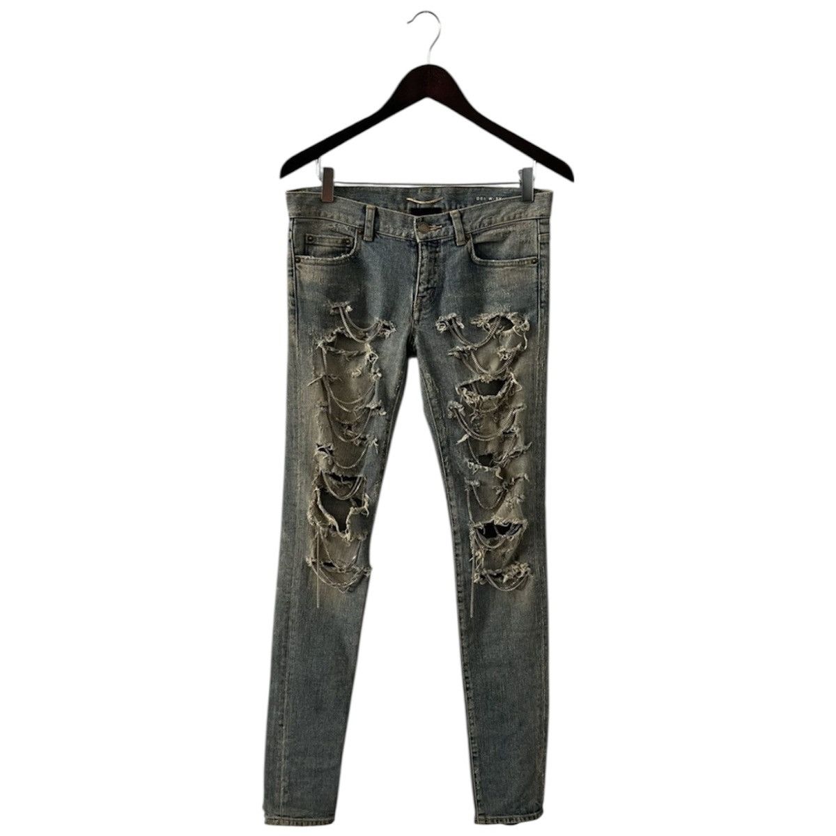 Saint Laurent Paris Saint Laurent FW2013 Chain Jeans Denim