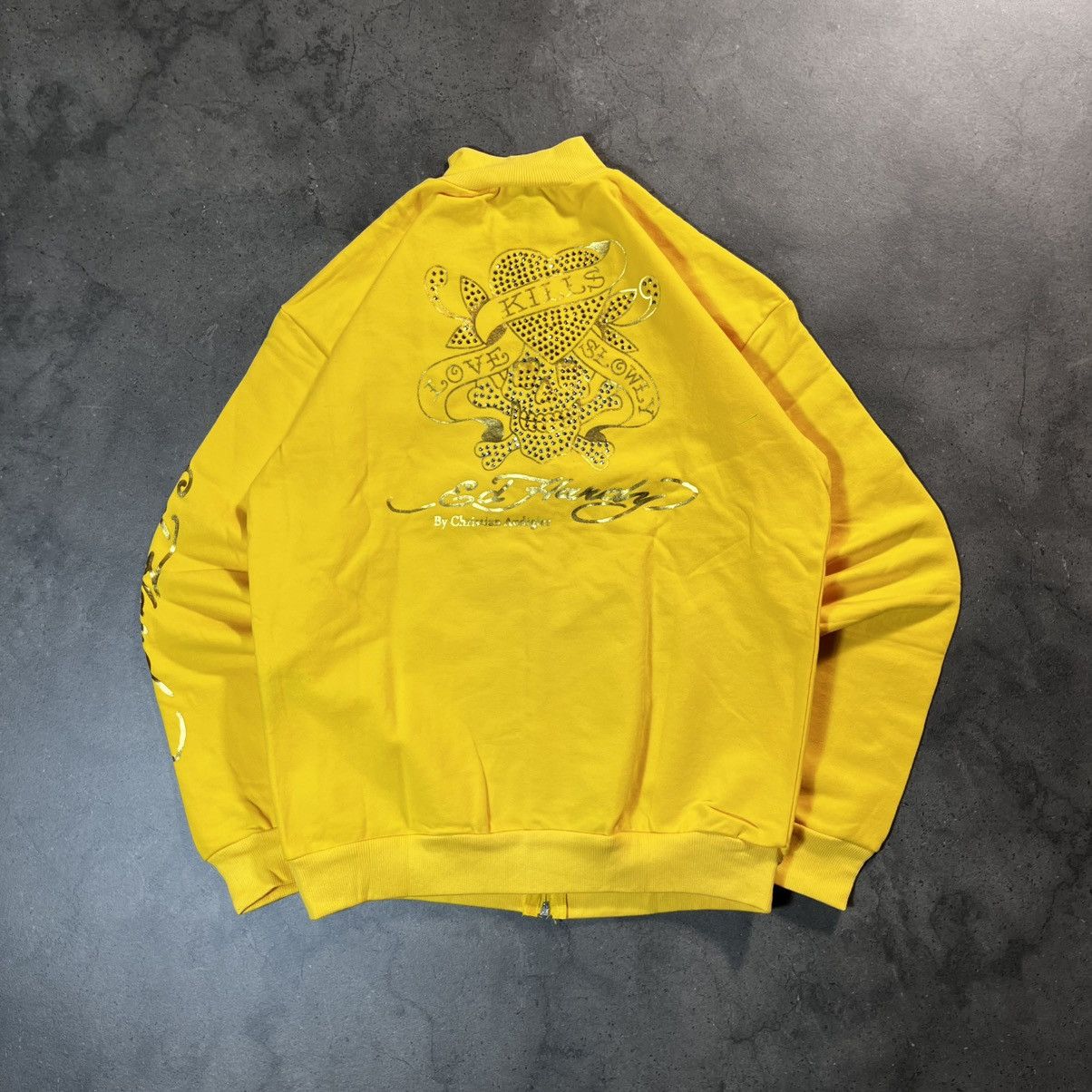 Ed Hardy Vintage Y2K Ed Hardy Swag Zip Sweatshirt Big Logo Skull Size US S / EU 44-46 / 1 - 9 Thumbnail