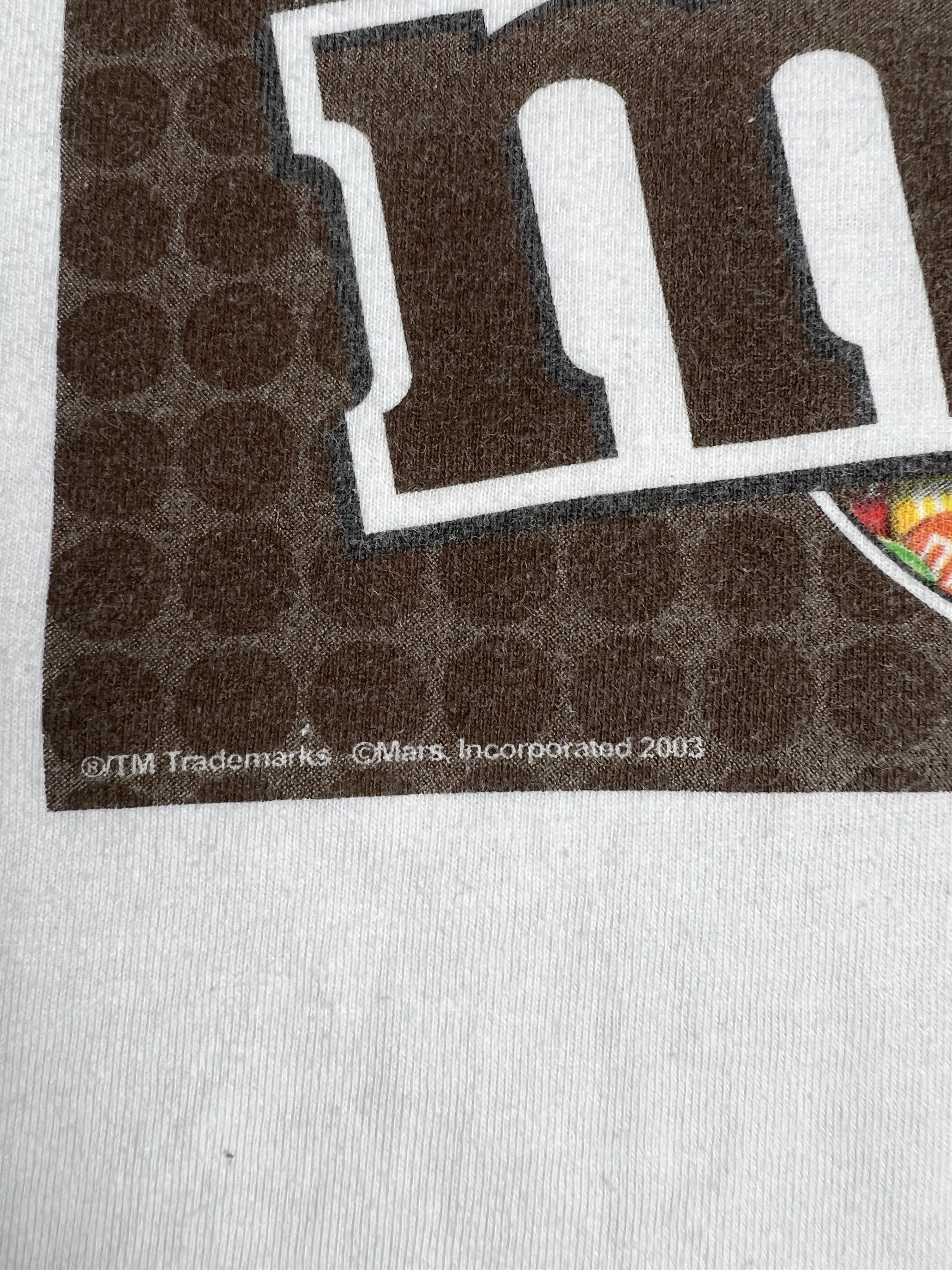 Vintage Vintage M&M'S Chocolate Promo Tee (L) GTME100 Size US L / EU 52-54 / 3 - 7 Thumbnail