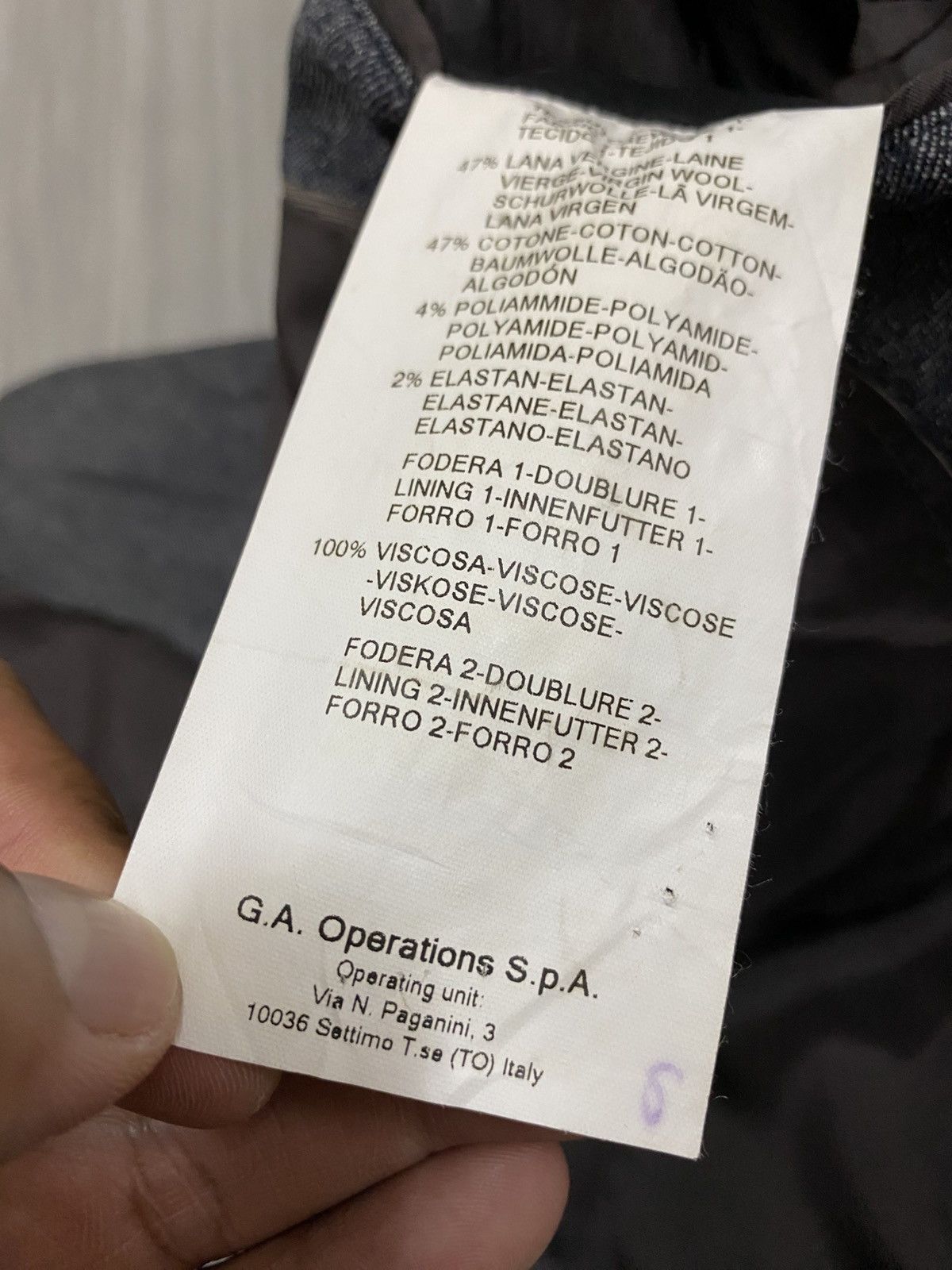 Armani Collezioni Armani Collezioni Jacket - Size 48/R Size US M / EU 48-50 / 2 - 11 Thumbnail