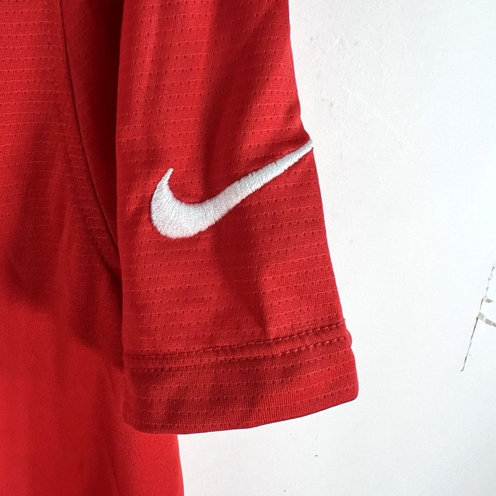 Nike Nike Polo Men's Red Kansas City Chief Flag Nike Golf Polo Short Sleeve - L Size US L / EU 52-54 / 3 - 4 Thumbnail