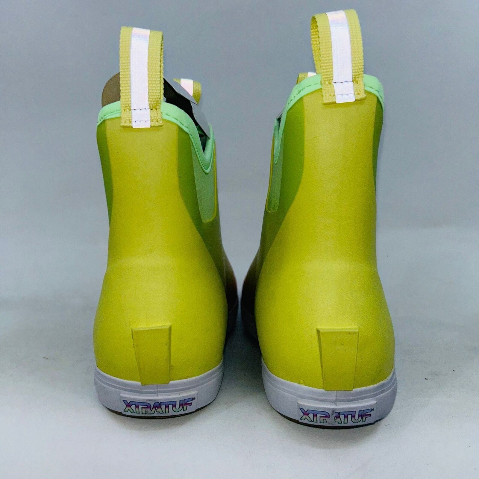 Other XTRATUF WOMENS BROWN YELLOW AURORA ANKLE DECK BOOTS SIZE 8B Size US 8 / IT 38 - 5 Thumbnail