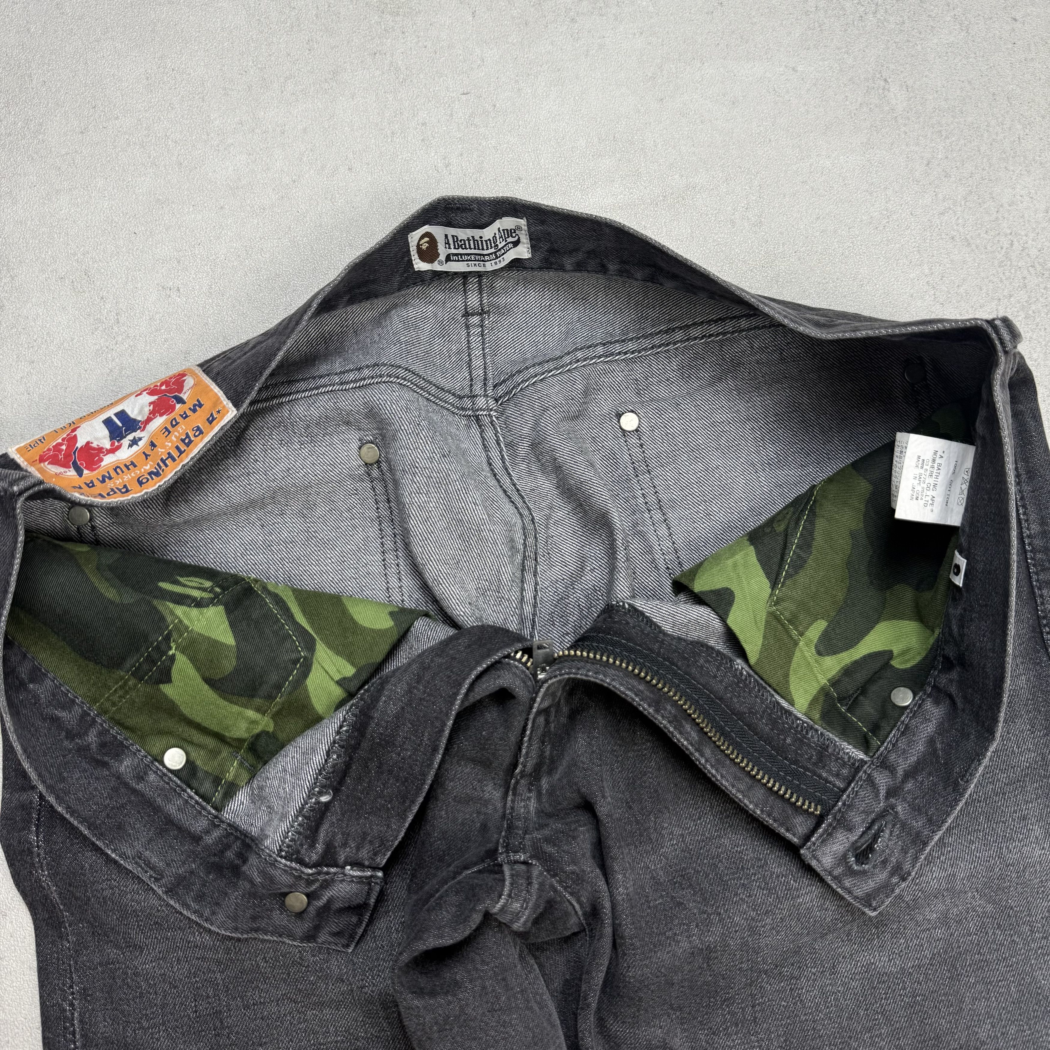 Bape Vintage A Bathing Ape Denim Size US 36 / EU 52 - 9 Thumbnail