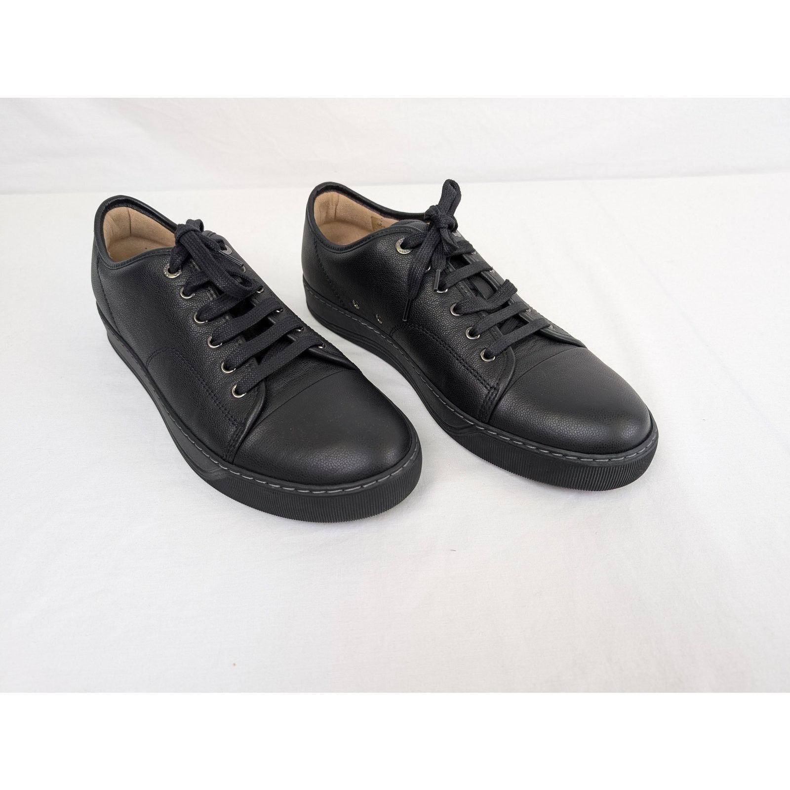Lanvin o1rshd1 Men's Shoes Boots in Black Size US 11 / EU 44 - 5 Thumbnail