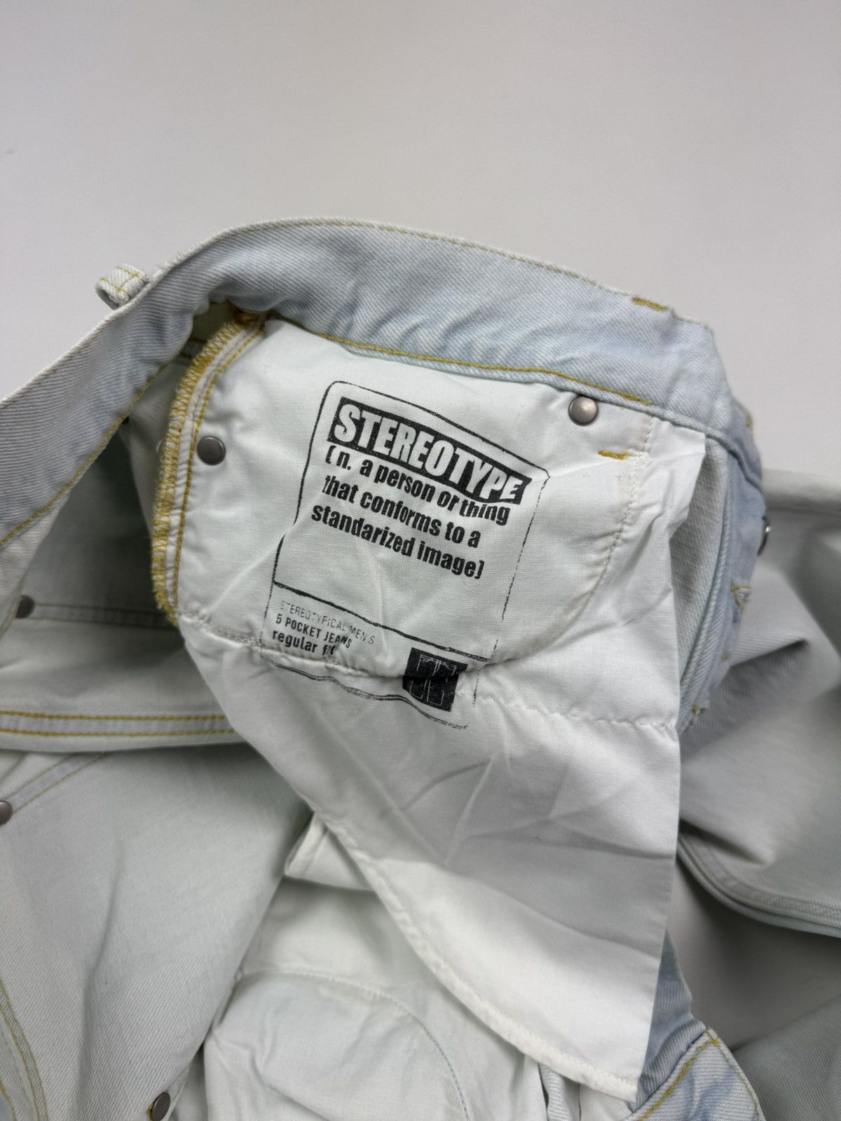 Maison Margiela Five Pocket Regular Fit Stereotype Jeans