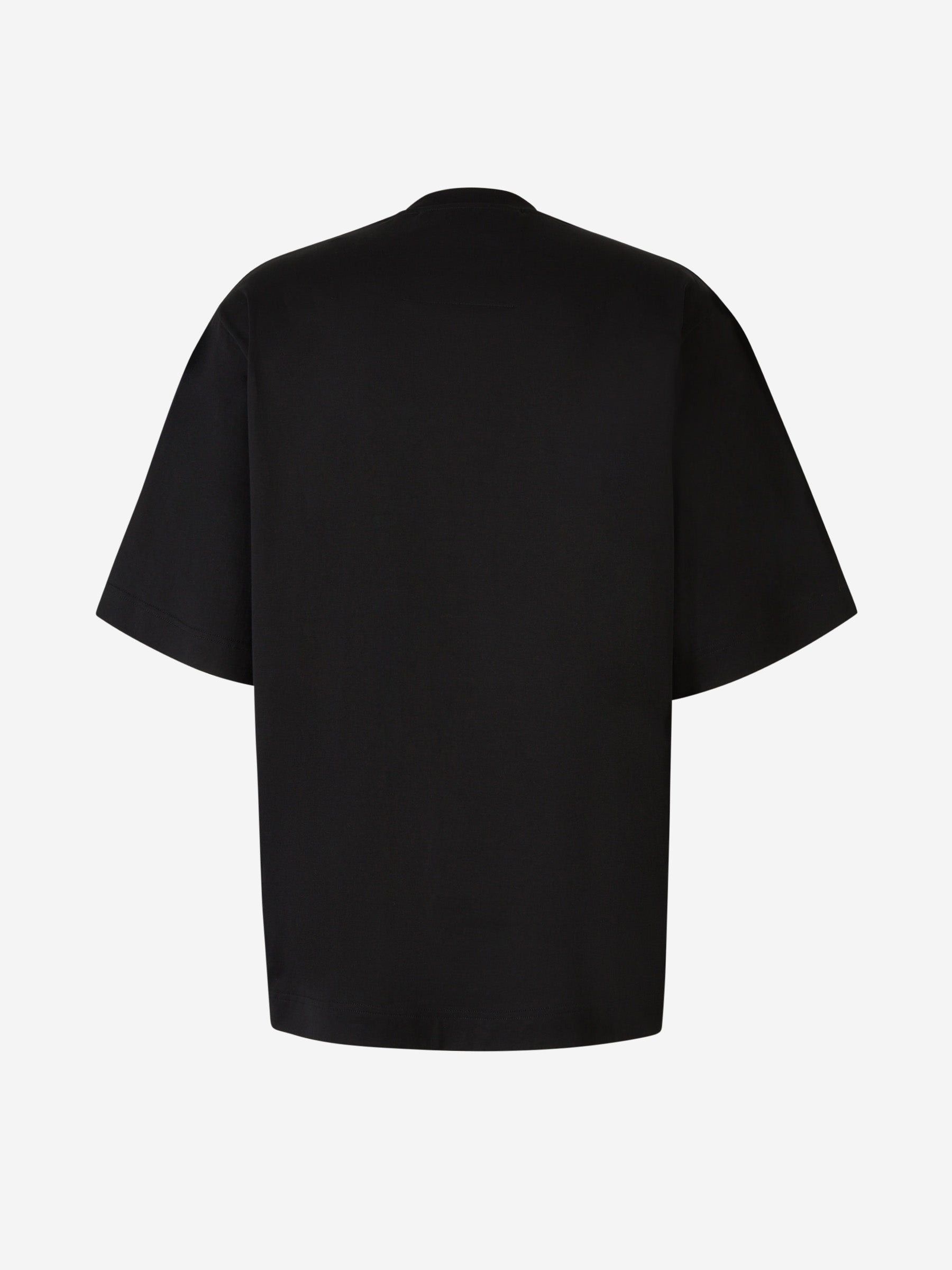 Givenchy o1srvl11e0725 New Studio Fit T-Shirt in Black Size US M / EU 48-50 / 2 - 2 Thumbnail
