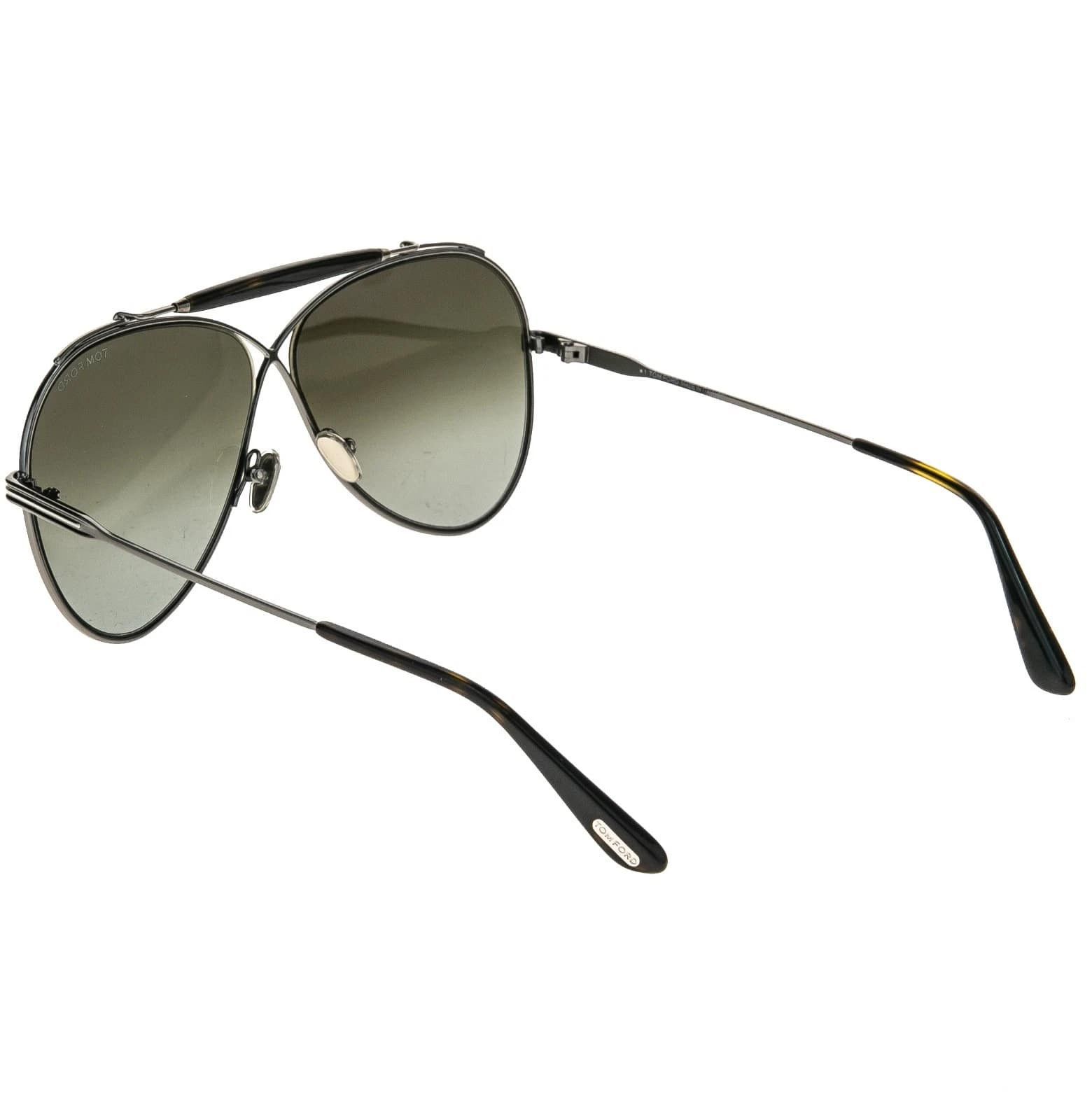 Tom Ford TOM FORD HOLDEN TF818 08G Gray Aviator Sunglasses 818 FT0818 Size ONE SIZE - 6 Thumbnail