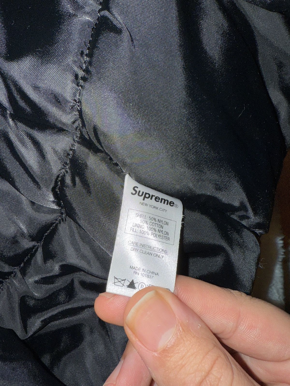 Supreme Supreme Ronald Reagan NB3 Parka Jacket Black size Large Size US L / EU 52-54 / 3 - 5 Thumbnail