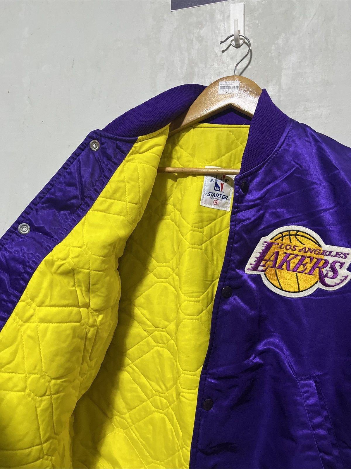 Starter Vintage Gen 1 Starter Varsity Jacket Lakers Size US M / EU 48-50 / 2 - 11 Thumbnail