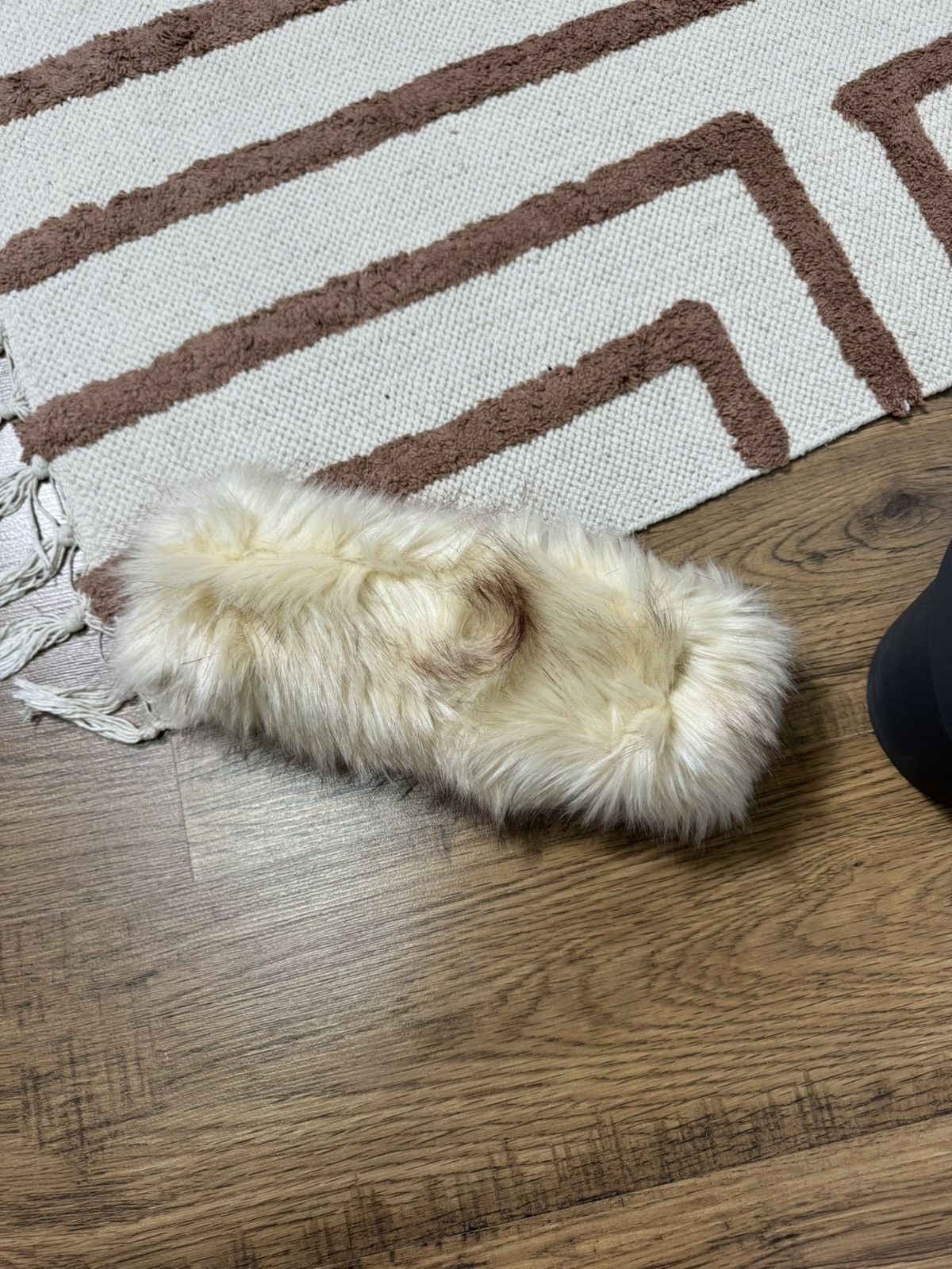 Vintage CUTE Y2K FLUFFY FUR MOHAIR VOLUME HEADBAND Size ONE SIZE - 3 Thumbnail