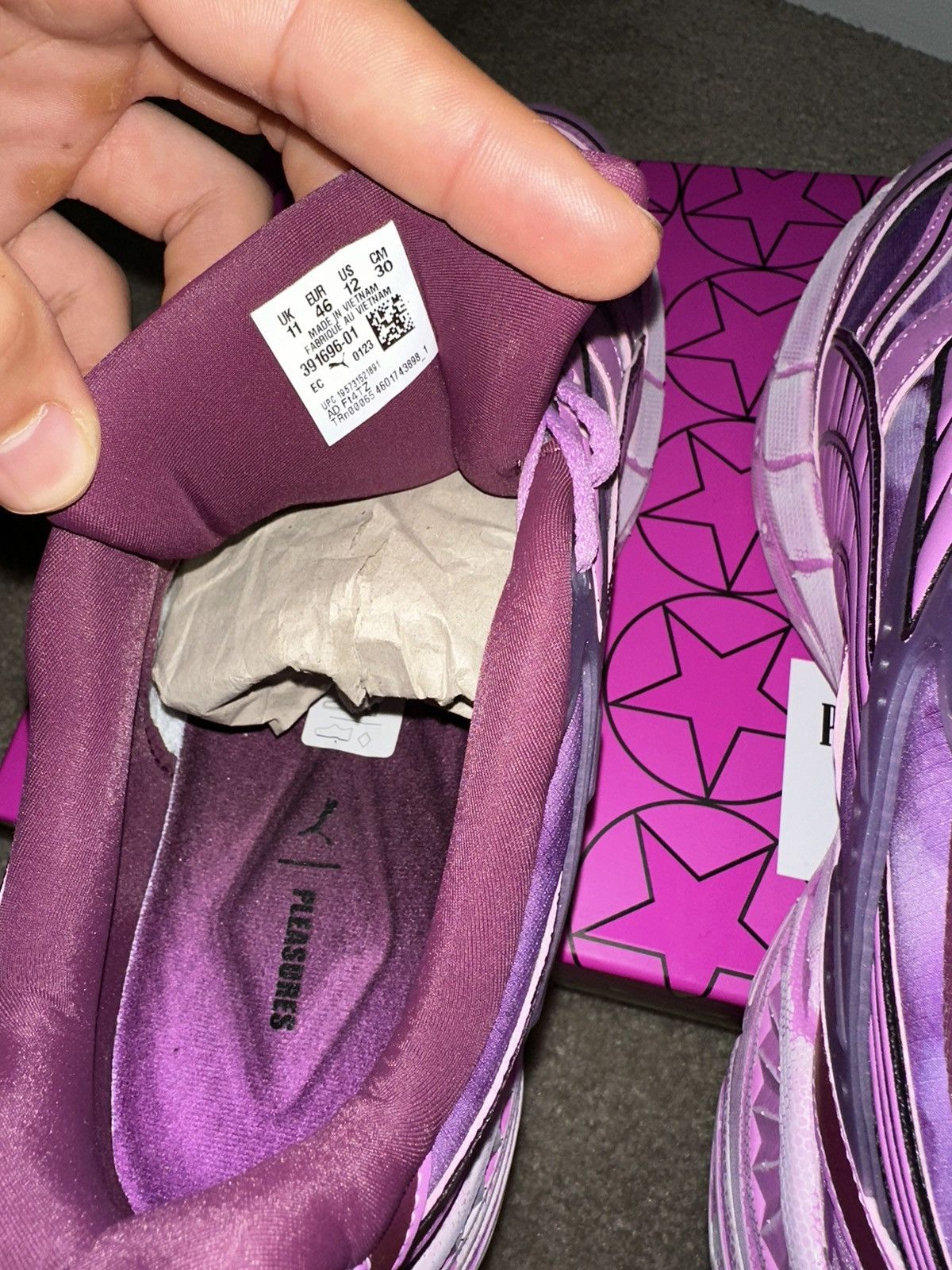Pleasures × Puma Puma Velophasis Overdye x PLEASURES Size US 12 / EU 45 - 6 Thumbnail