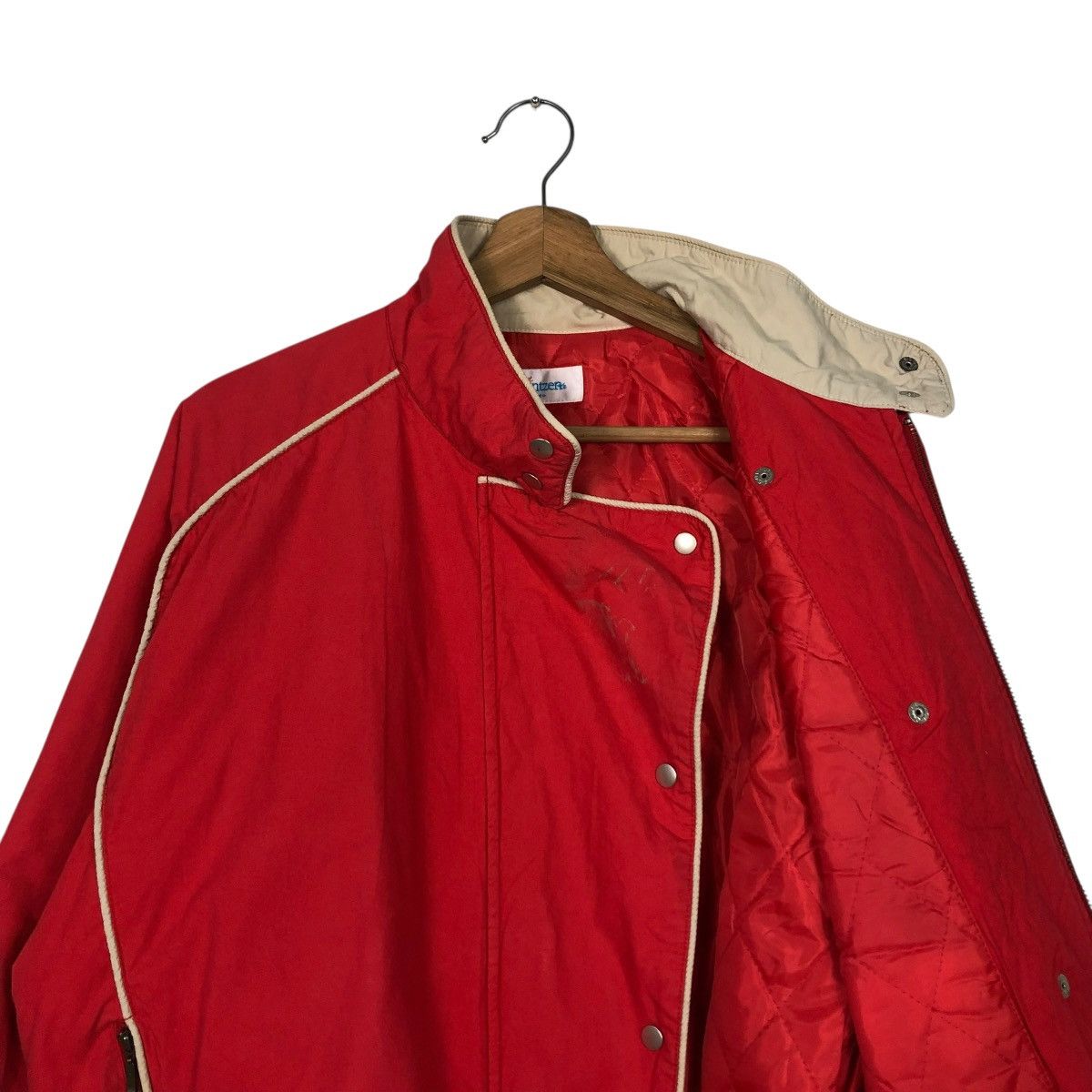 Vintage 🔥VINTAGE 80’s JANTZEN BOMBER JACKET PARACHUTE DESIGN Size US M / EU 48-50 / 2 - 15 Thumbnail