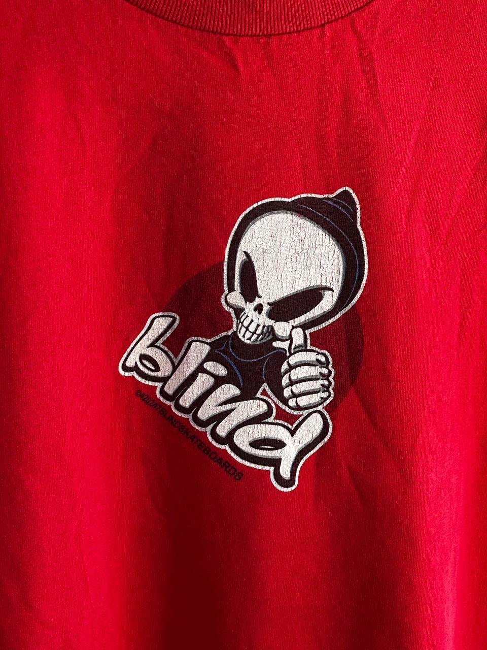 Blind Skateboards 90’s Blind skateboard vintage alien t-shirt Made In USA Size US S / EU 44-46 / 1 - 4 Thumbnail