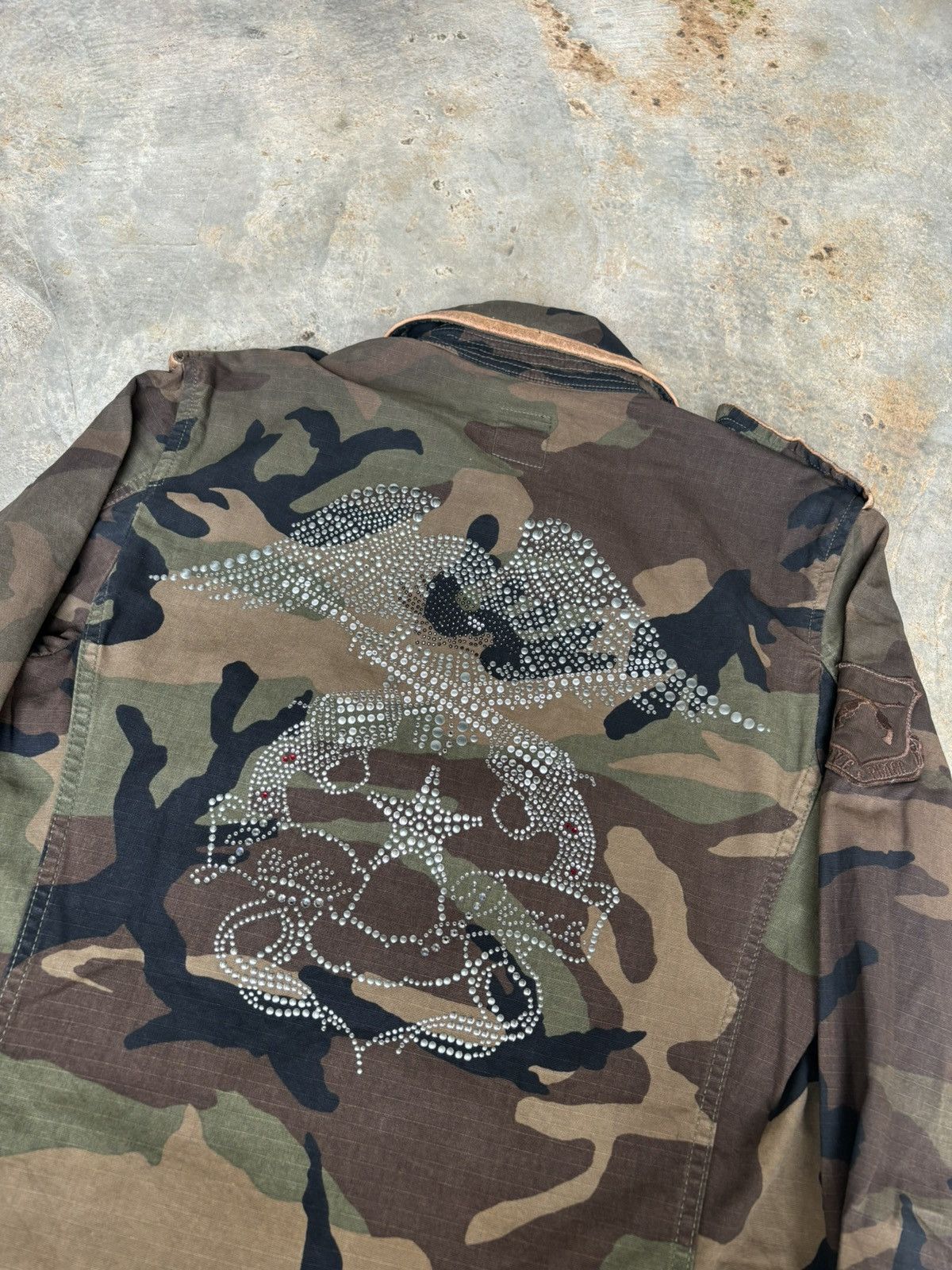If Six Was Nine × Japanese Brand × Roar Japanesebrand Roar Camo Ifsixwasnine Lgb Style Jacket Size US M / EU 48-50 / 2 - 7 Thumbnail