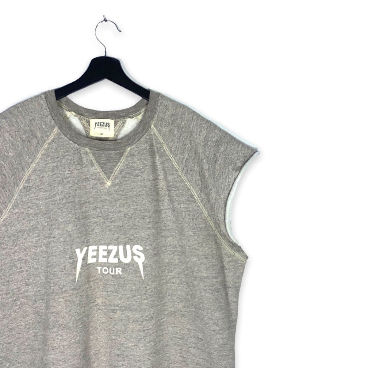 Kanye West Yeezy tour cut off sweater Kanye west Size US L / EU 52-54 / 3 - 3 Thumbnail