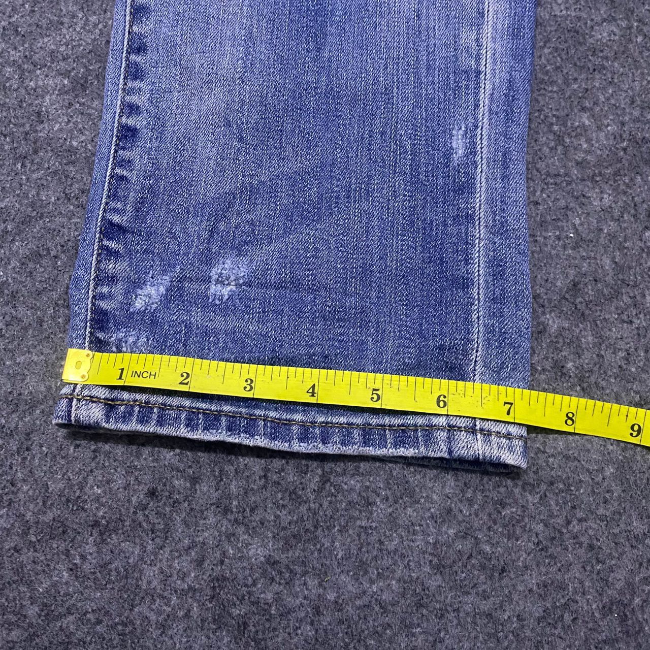 Uniqlo 💥Best Offer💥Vintage Uniqlo Patchwork Distressed Denim Size US 34 / EU 50 - 7 Thumbnail