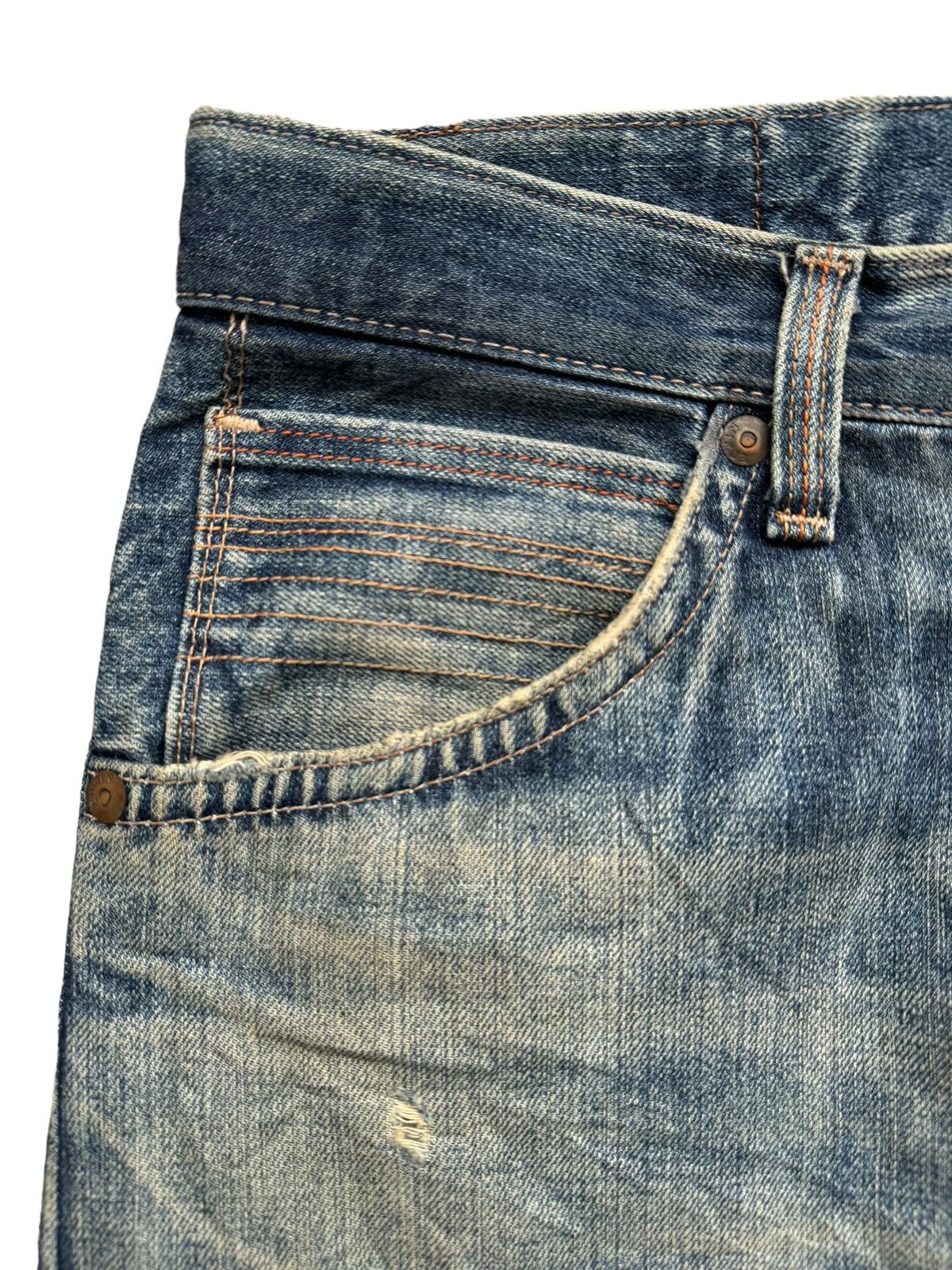 Edwin Vintage Edwin Exclusive Distressed faded Jeans Size US 36 / EU 52 - 7 Thumbnail
